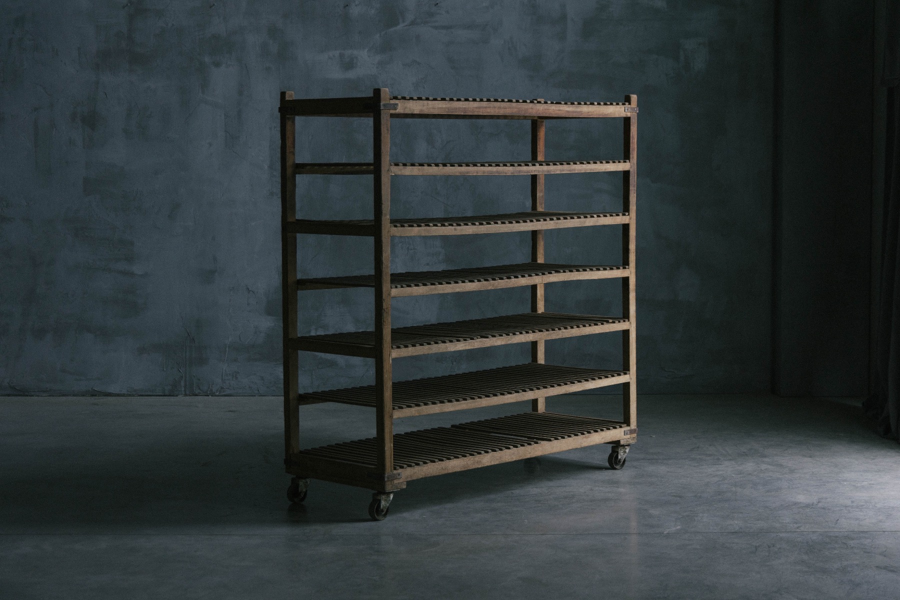 Rustic Art Populaire Bakery Rack - 19th Century