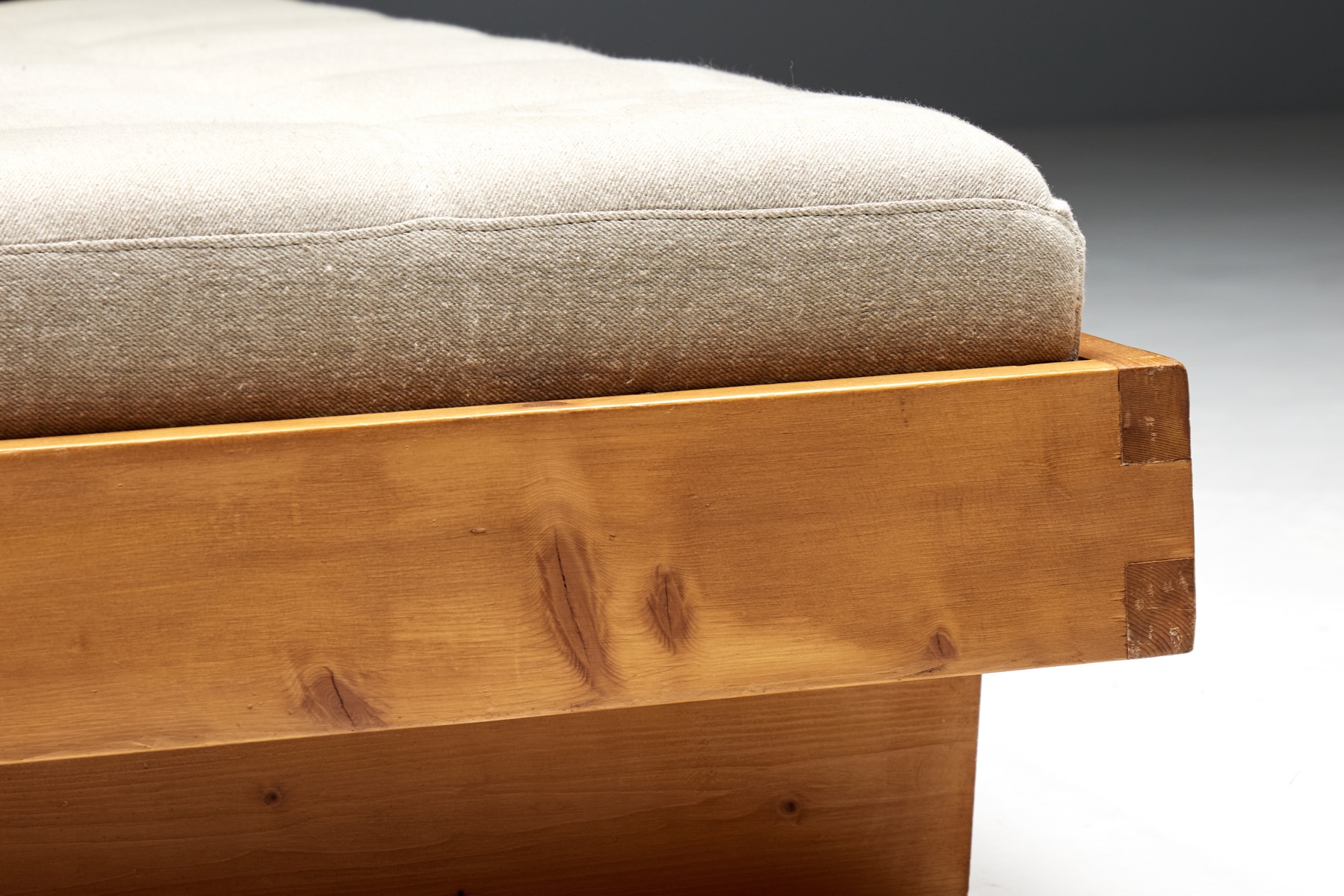 Daybed by Charlotte Perriand for Méribel Les Allues - 1950s