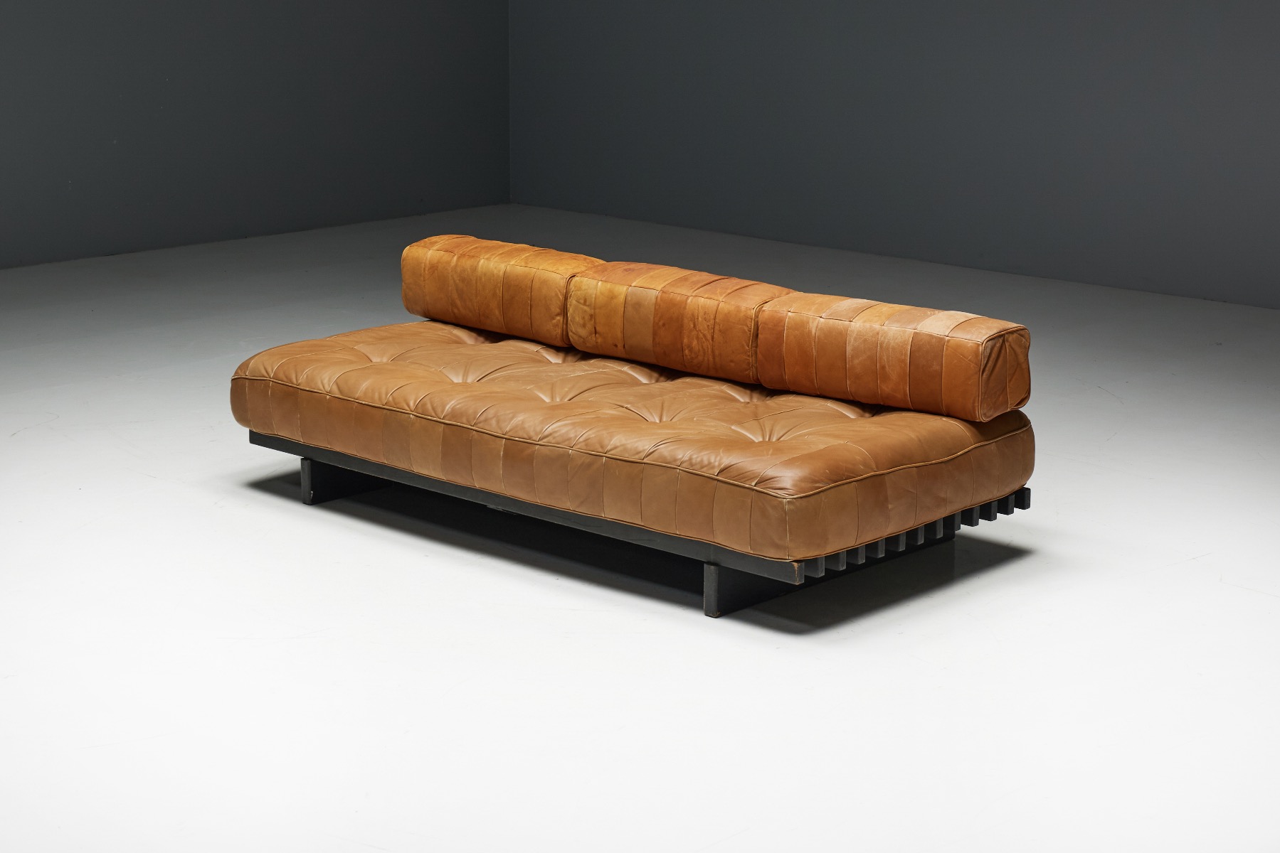 Daybed DS80 by De Sede in Cognac Leather - 1970s
