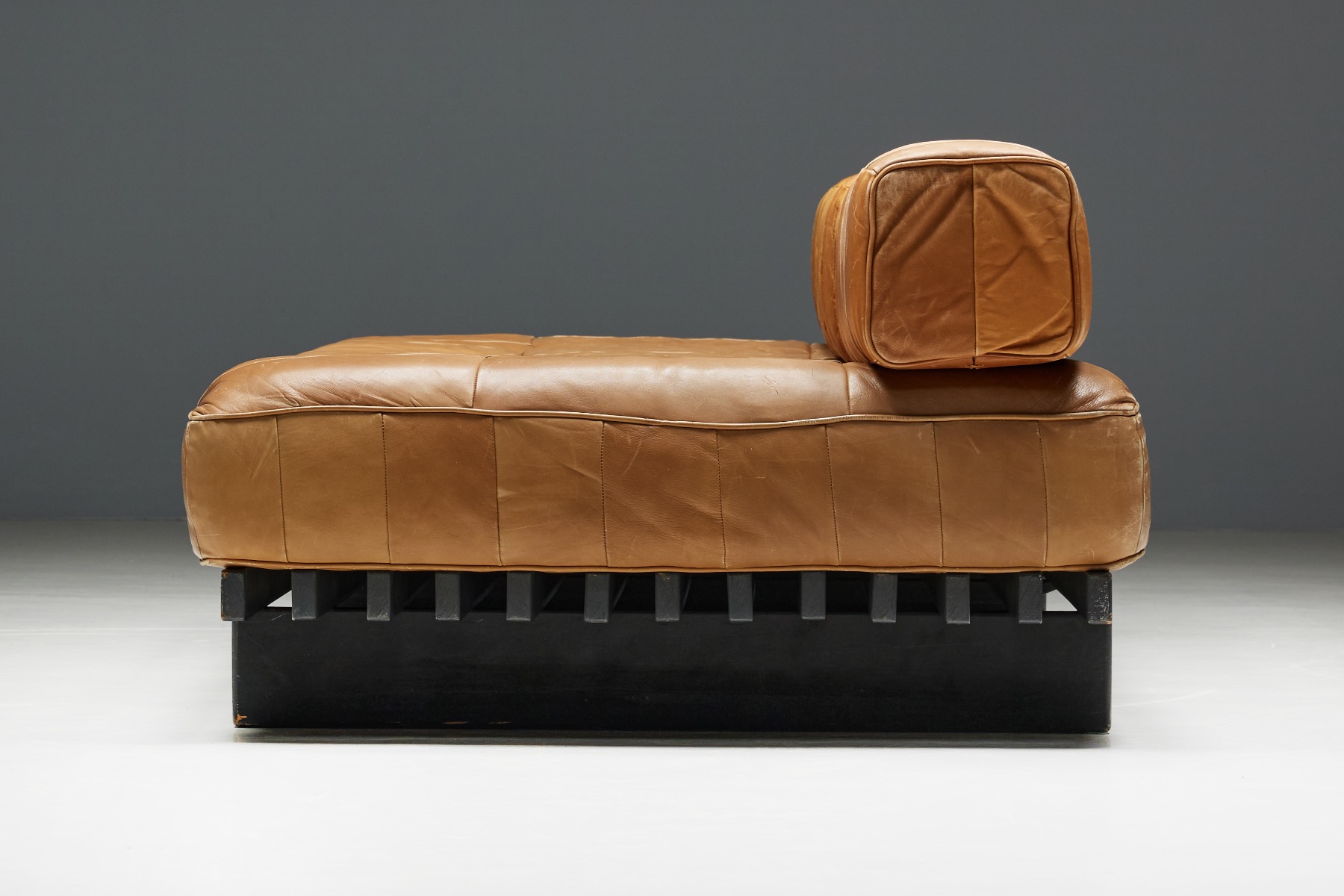 Daybed DS80 by De Sede in Cognac Leather - 1970s