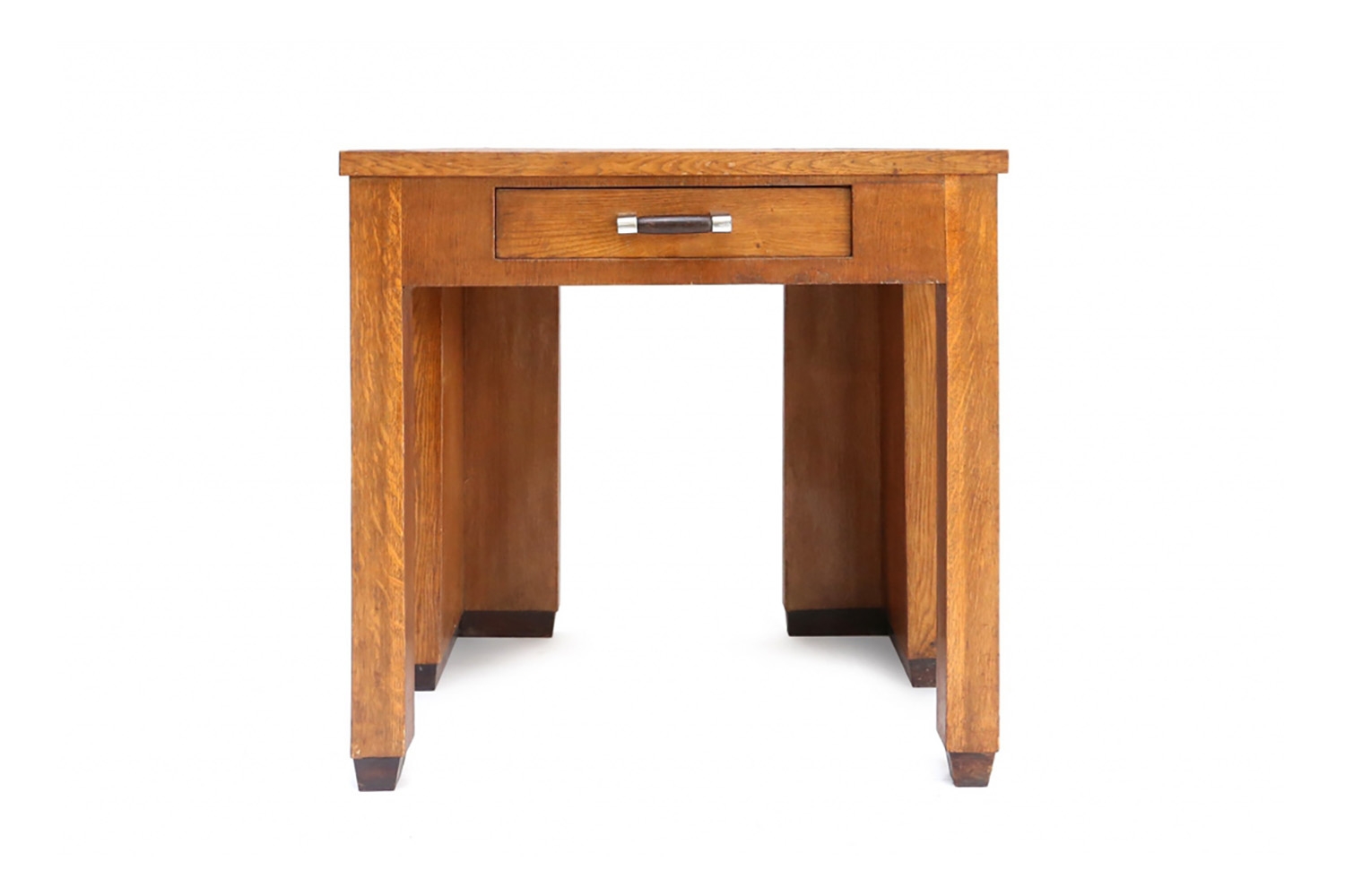 Rare Wooden Constructivist Desk - 1910s