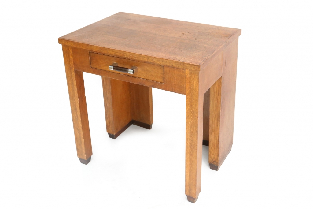 Rare Wooden Constructivist Desk - 1910s