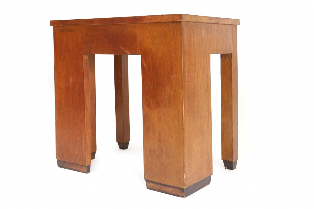 Rare Wooden Constructivist Desk - 1910s