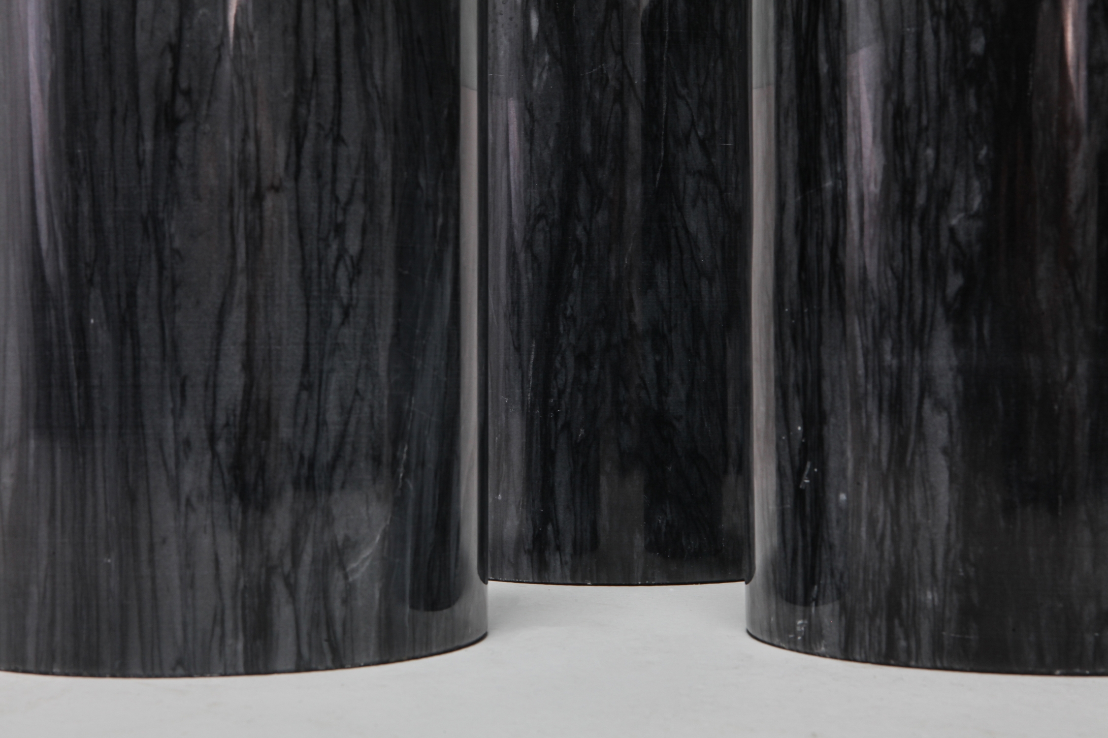 Mario Bellini Collonato Black Marble Coffee Table - 1970s
