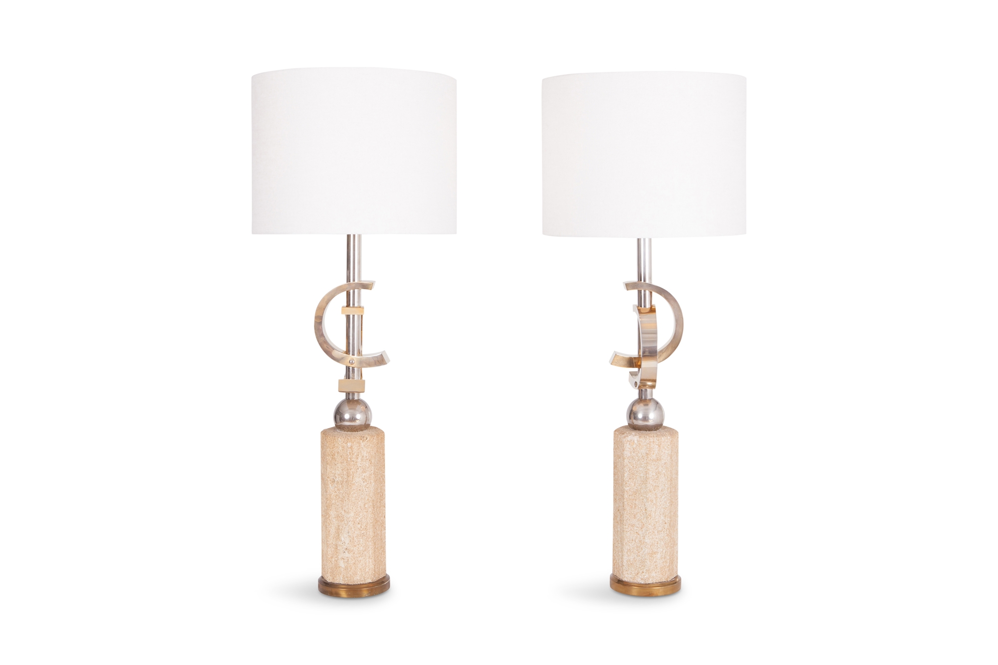 Hollywood Regency Style Table Light Attributed To Coco Chanel - 1970s