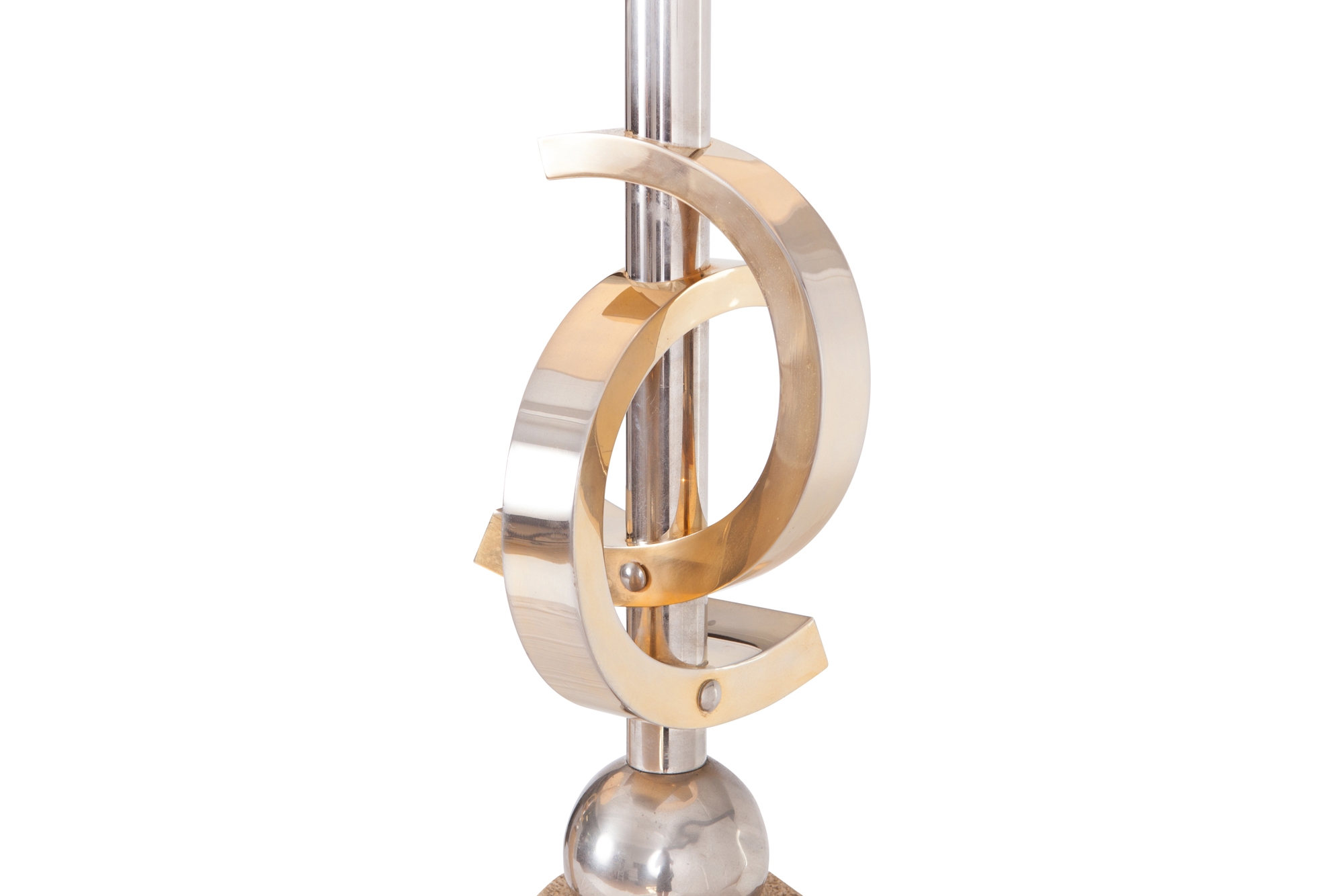Hollywood Regency Style Table Light Attributed To Coco Chanel - 1970s