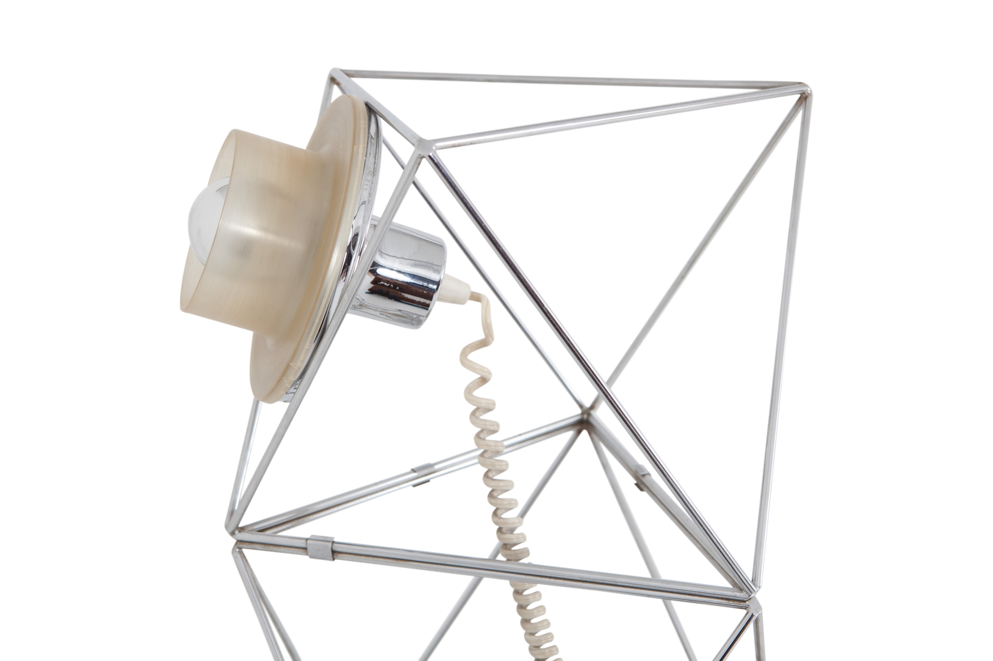 Modular Space Age Floor Lamp Poliedra by Felice Ragazzo for Guzzini - 1970
