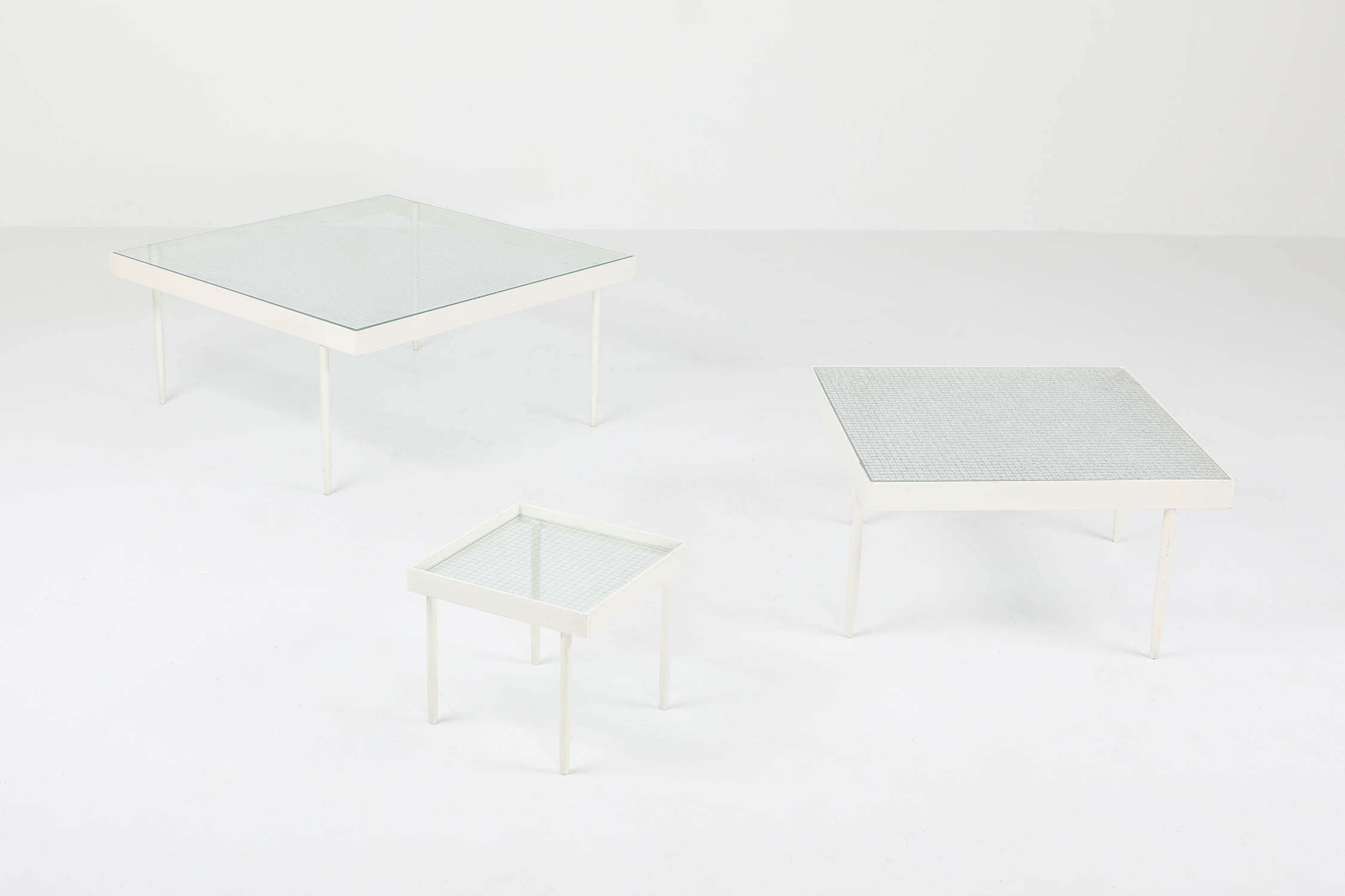 Janni Van Pelt Side Table Set - 1950's