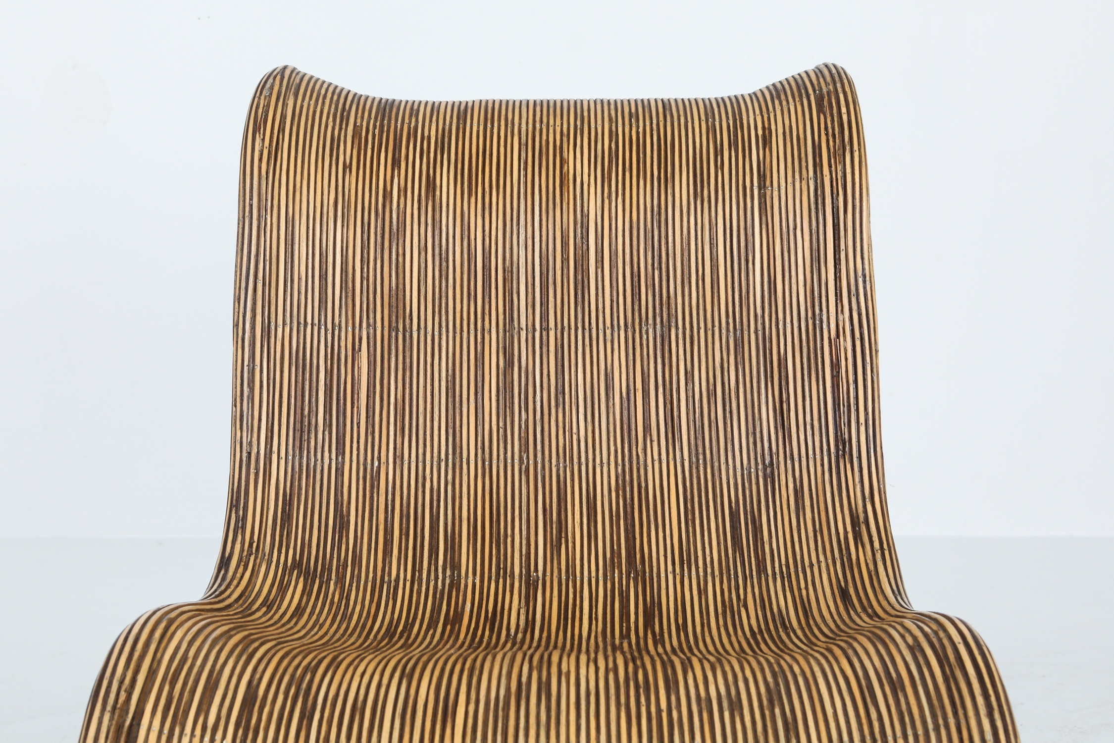 Bamboo Rattan Lounge Chairs, Italy - 1980's
