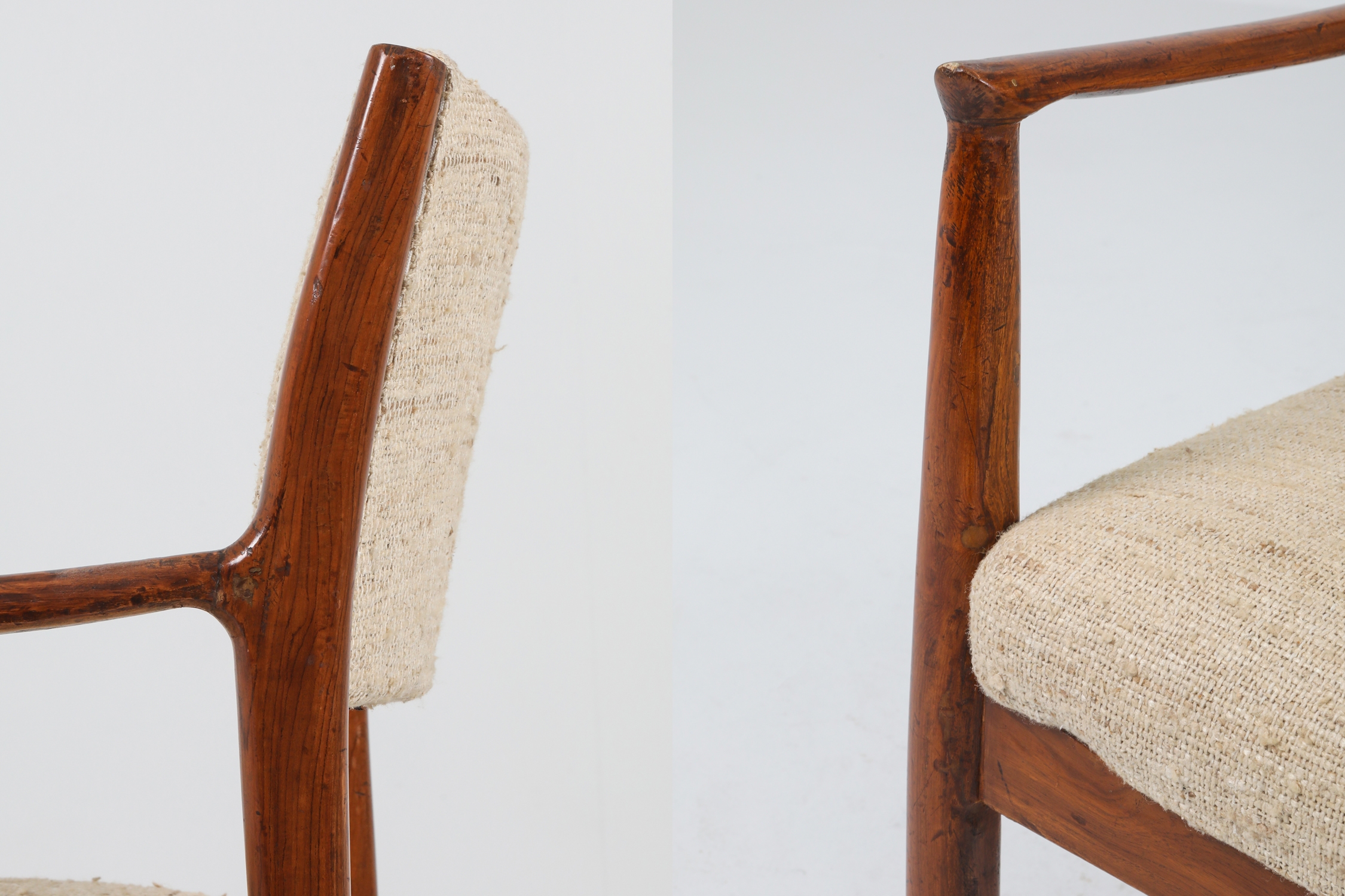 Chandigarh dining chair by Pierre Jeanneret - 1960s