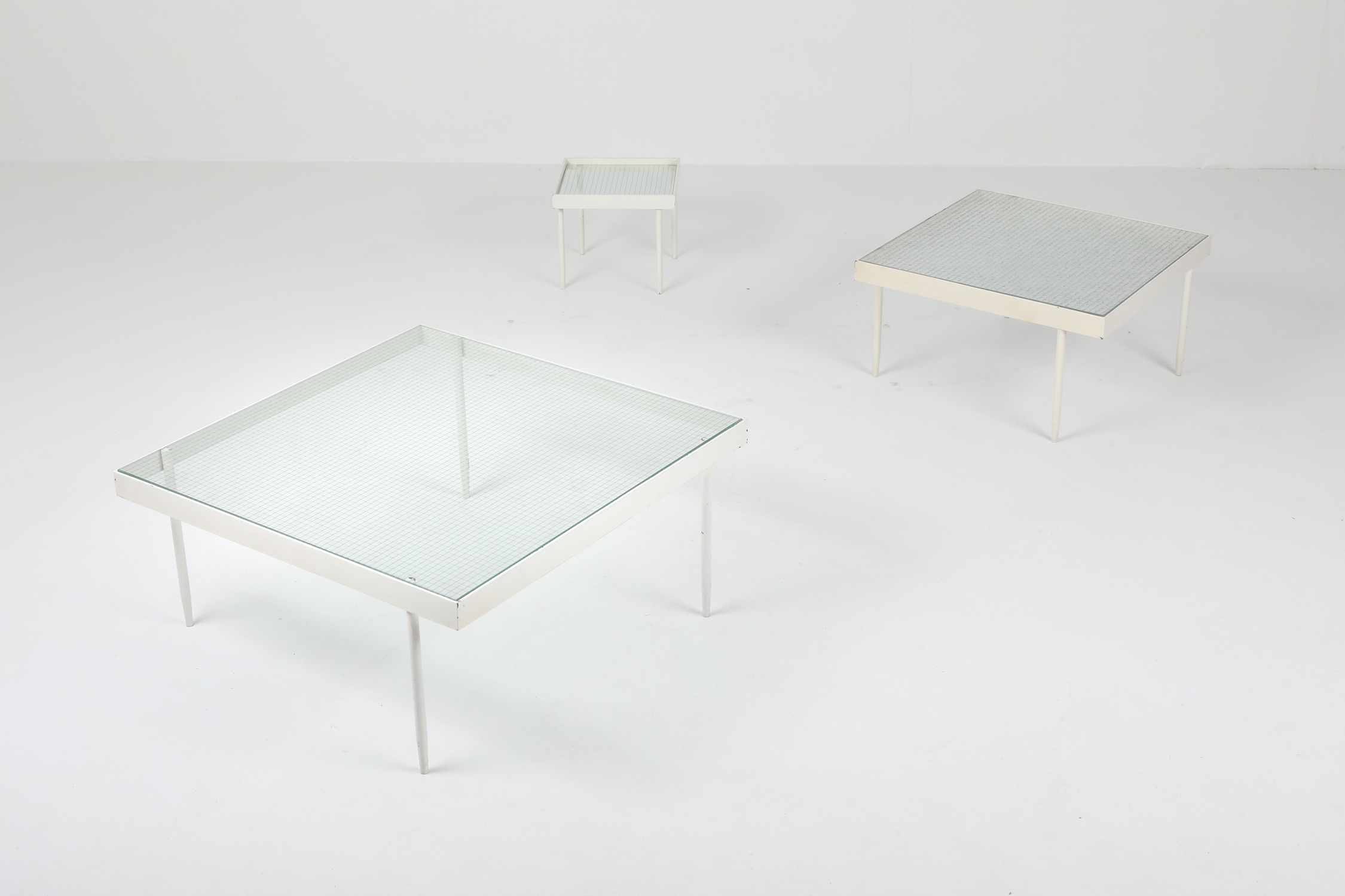 Janni Van Pelt Side Table Set - 1950's