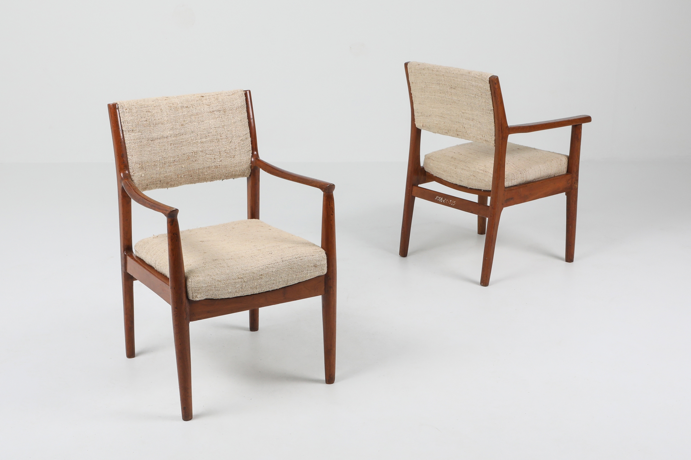 Chandigarh dining chair by Pierre Jeanneret - 1960s