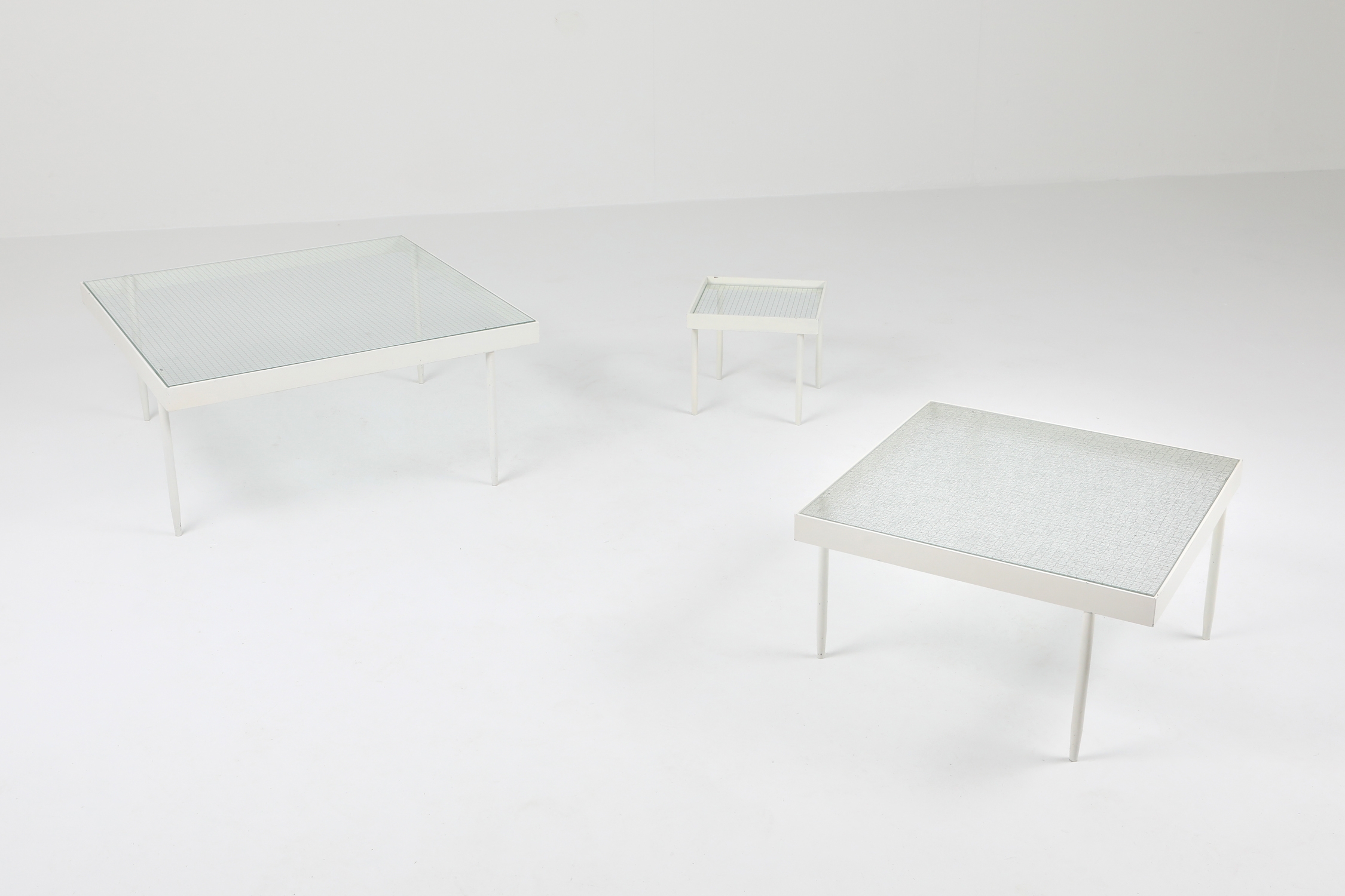 Janni Van Pelt Side Table Set - 1950's