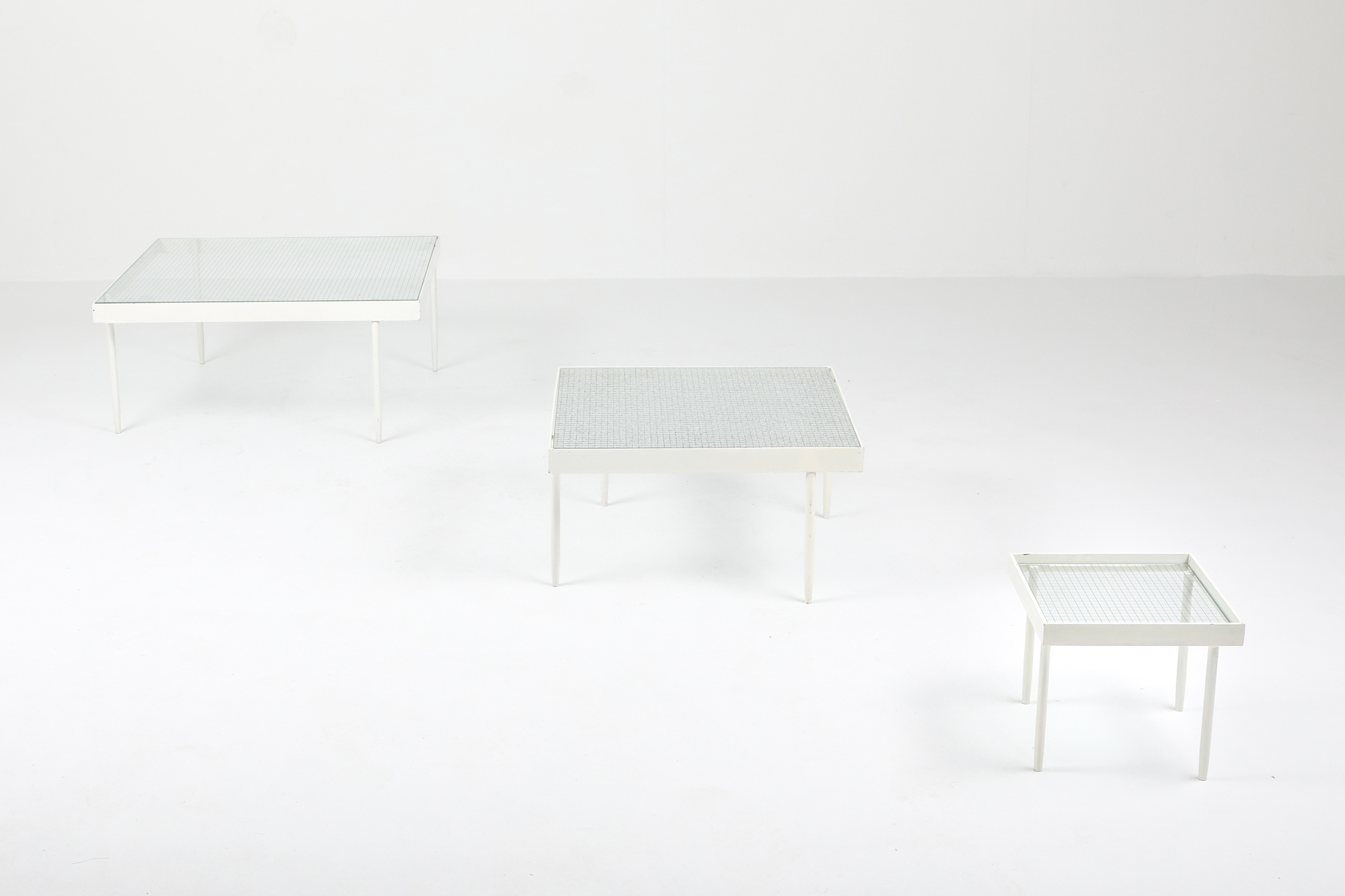 Janni Van Pelt Side Table Set - 1950's