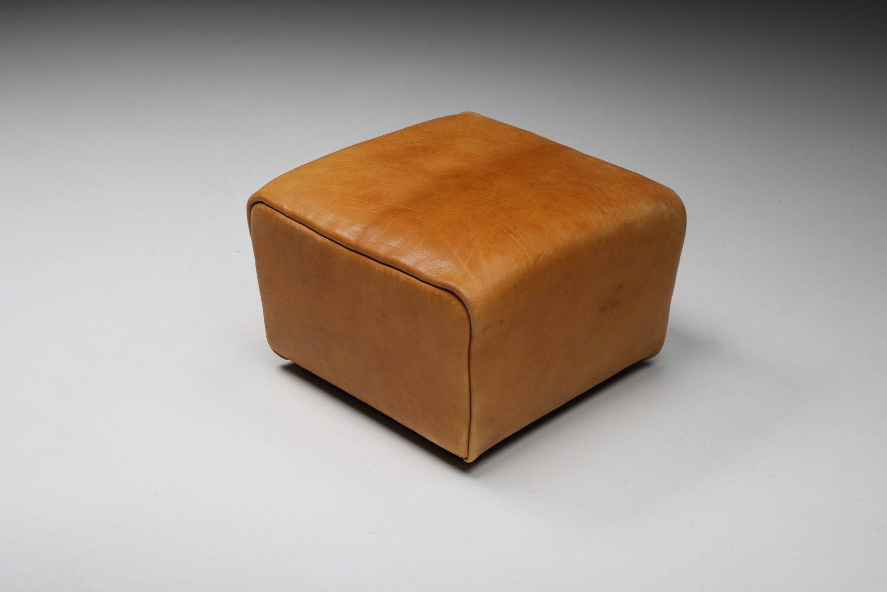 De Sede DS 47  Leather Ottoman - 1970's