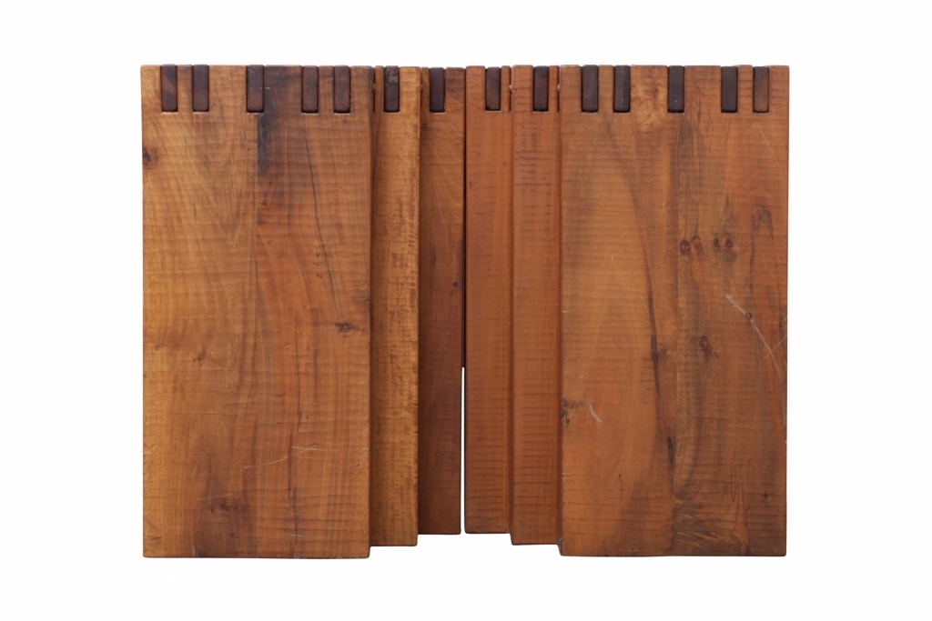 Large Italian Wooden Console Tables, Giuseppe Rivadossi - 1970s