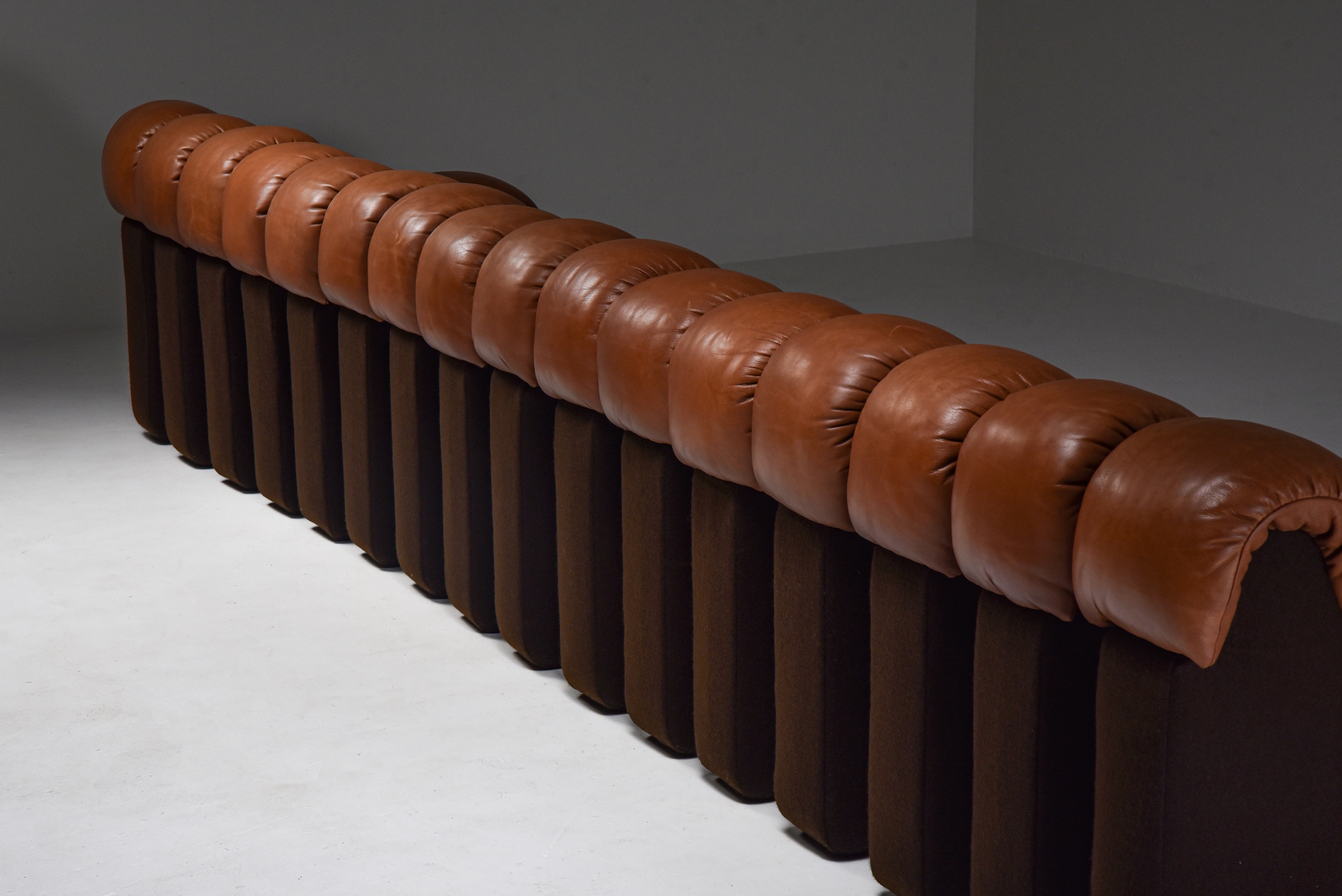 De Sede 'Snake' DS 600 Sectional Sofa - 1972