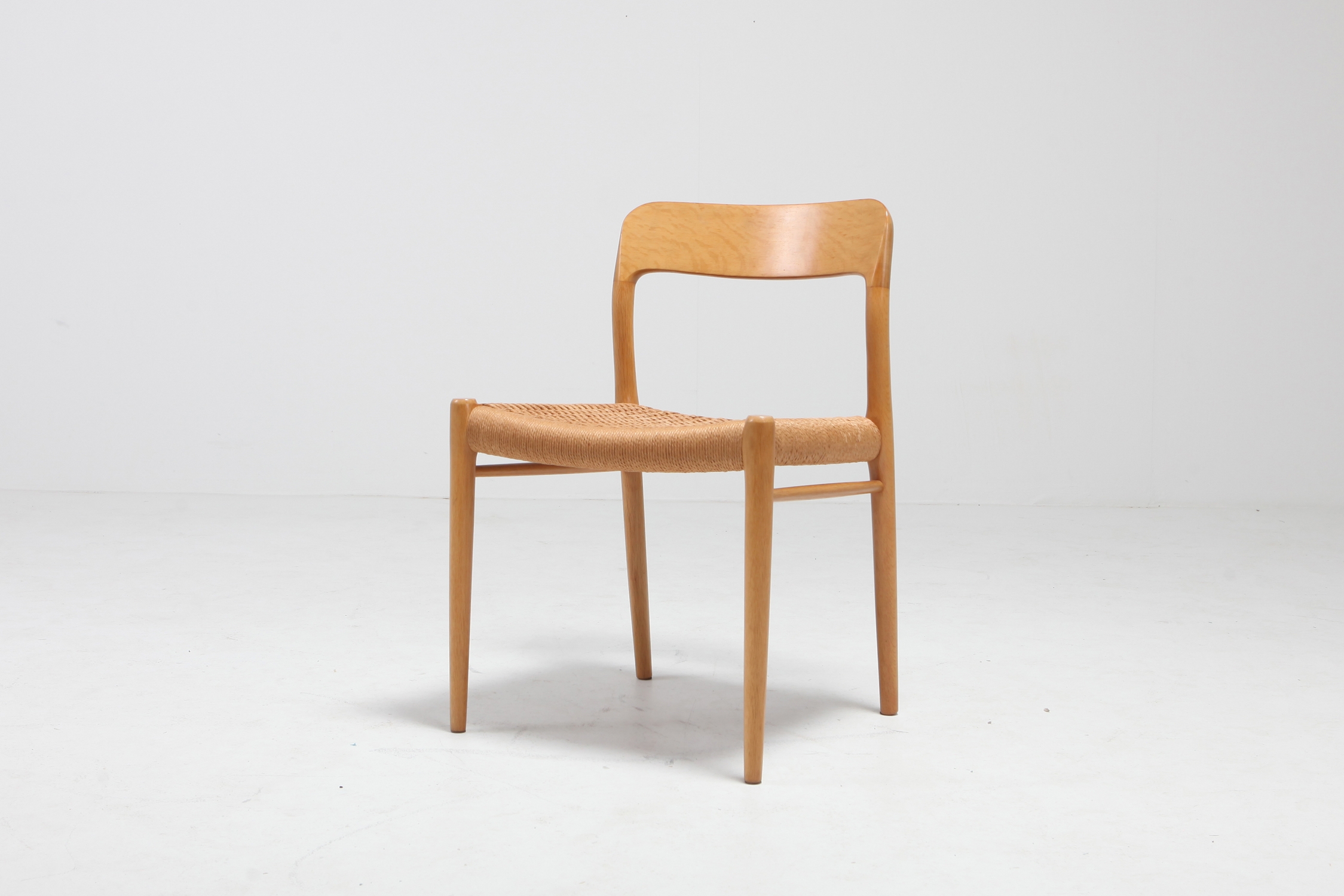 Scandinavian Modern Chairs in Oak by N.O. Möller for J.L. Mollers - 1970s