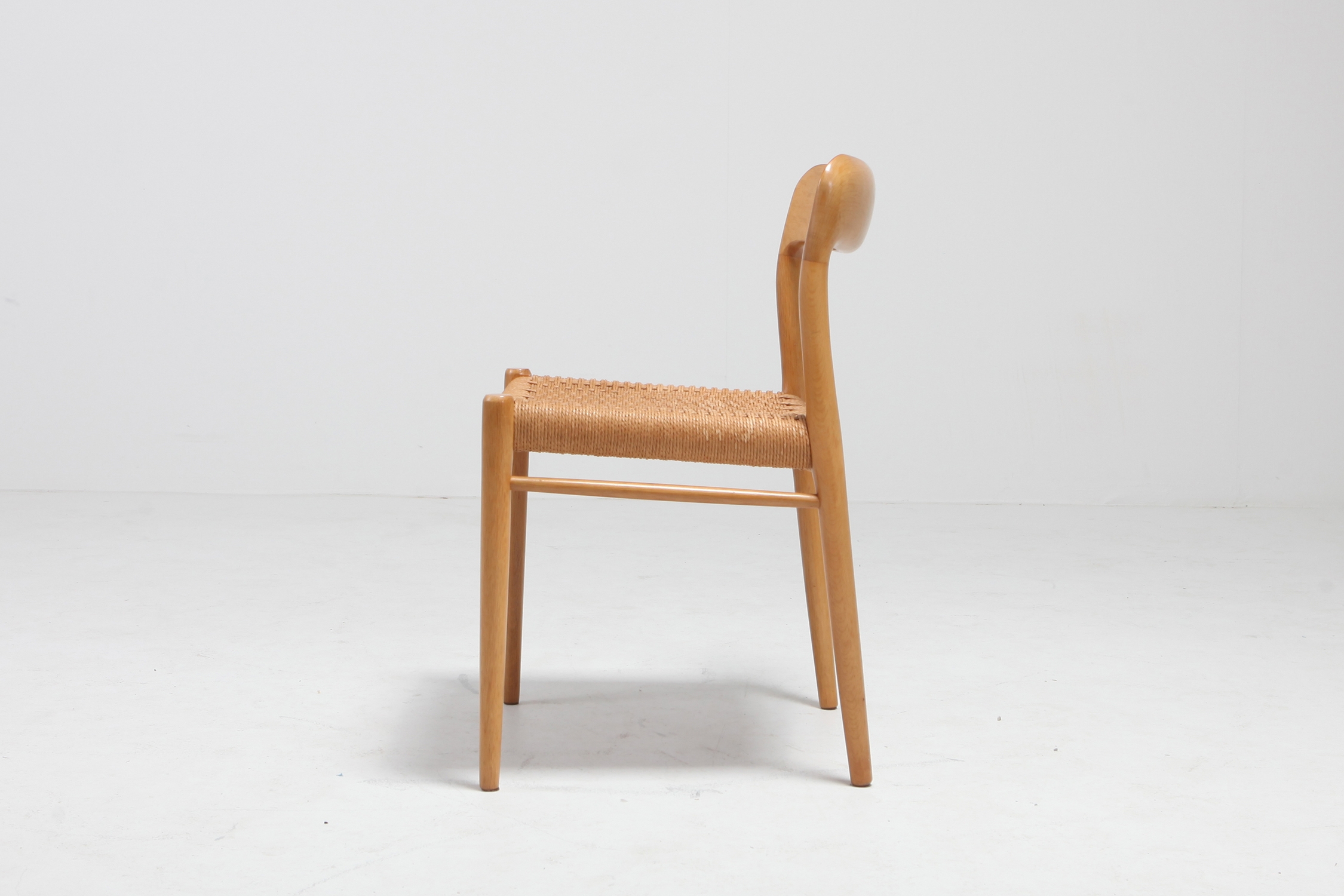 Scandinavian Modern Chairs in Oak by N.O. Möller for J.L. Mollers - 1970s