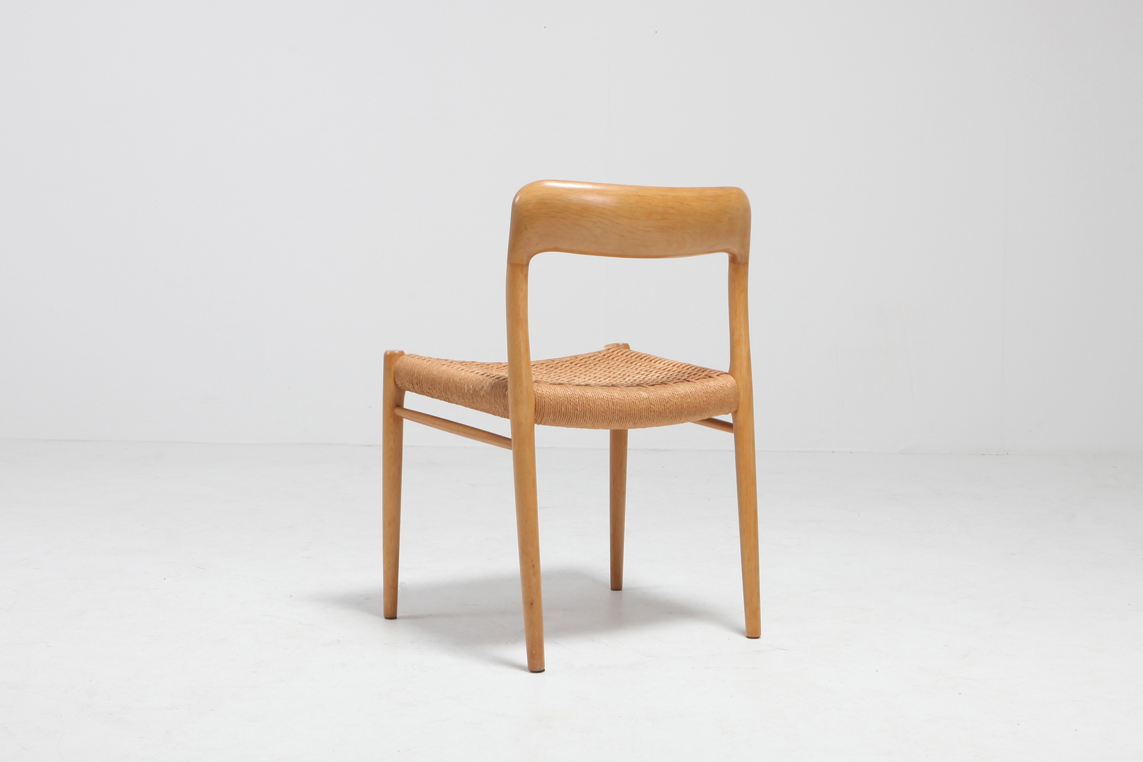 Scandinavian Modern Chairs in Oak by N.O. Möller for J.L. Mollers - 1970s