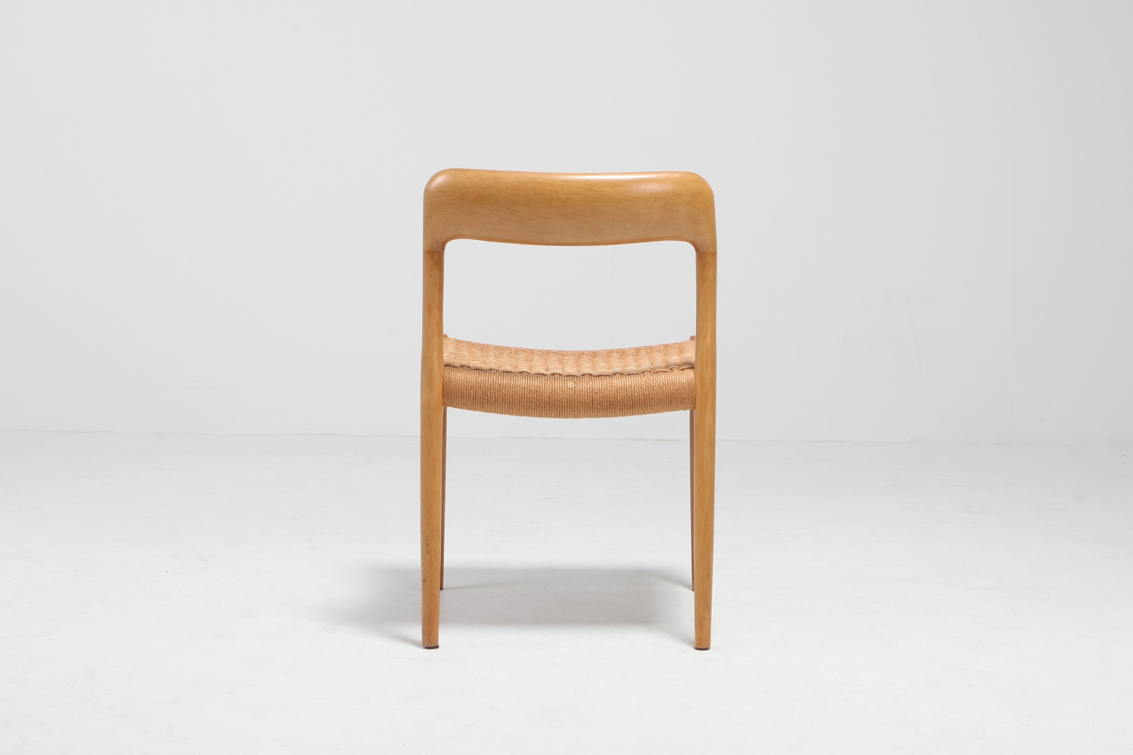 Scandinavian Modern Chairs in Oak by N.O. Möller for J.L. Mollers - 1970s