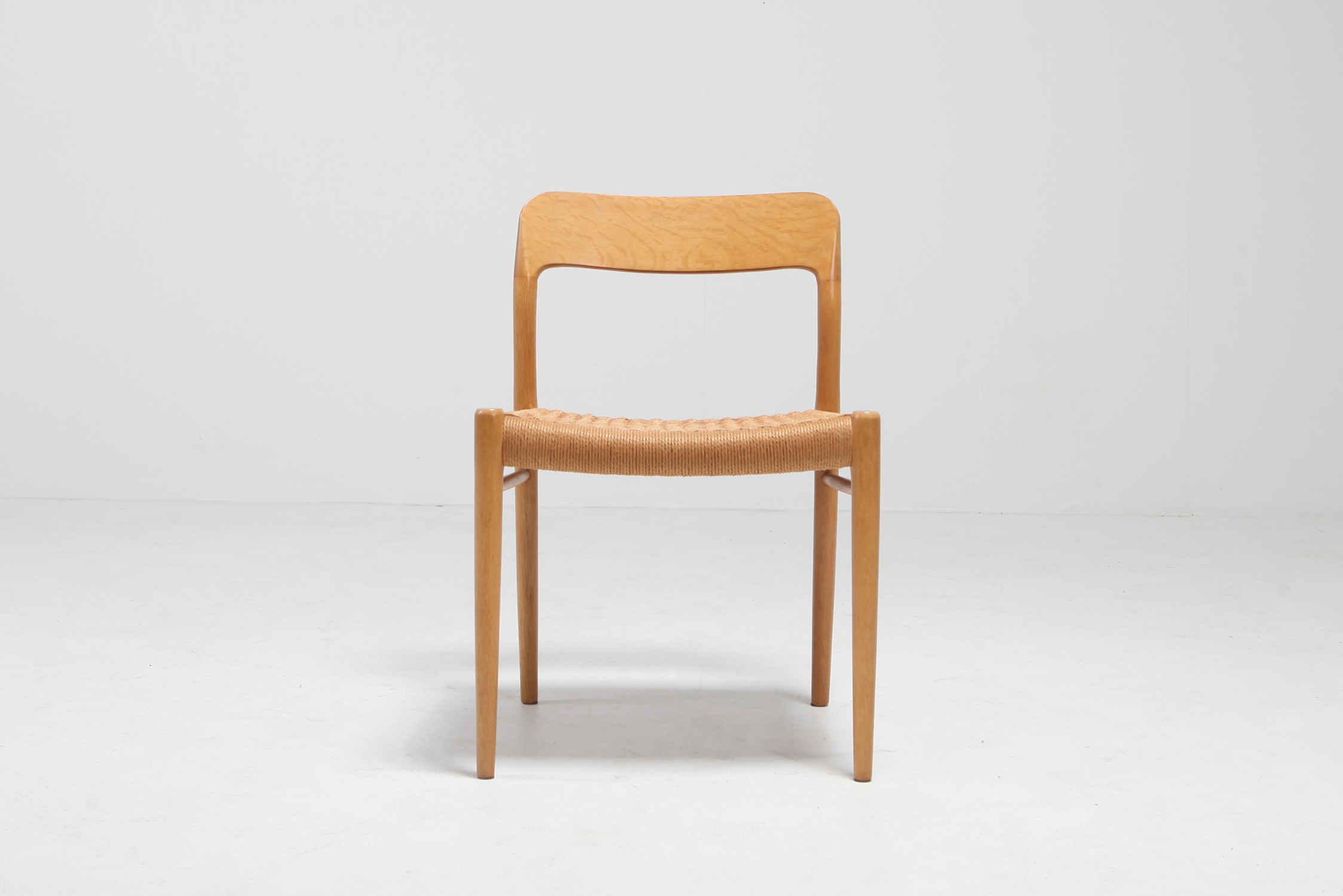 Scandinavian Modern Chairs in Oak by N.O. Möller for J.L. Mollers - 1970s