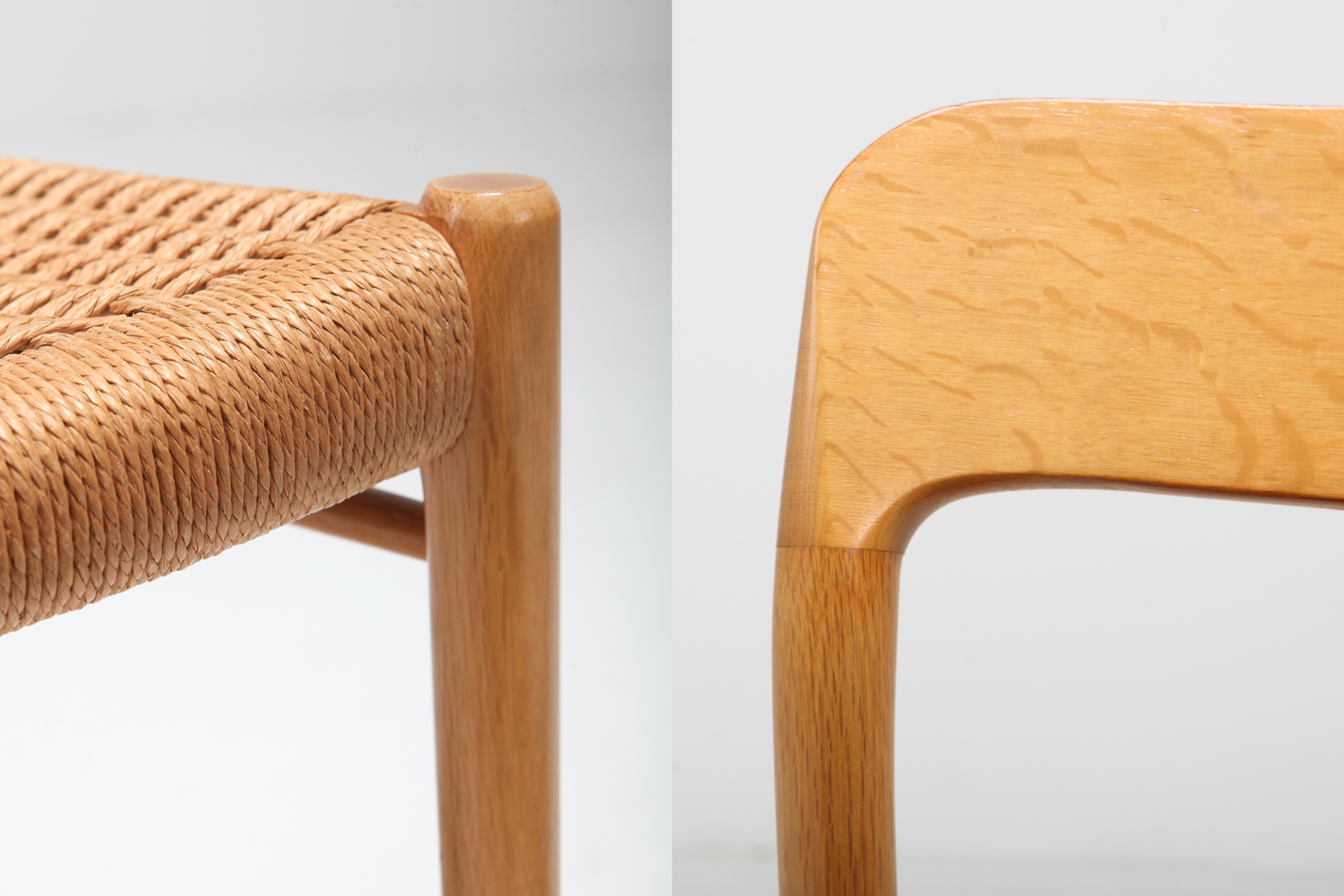 Scandinavian Modern Dining Set in Oak by N.0. Möller for J.L. Moller - 1970s