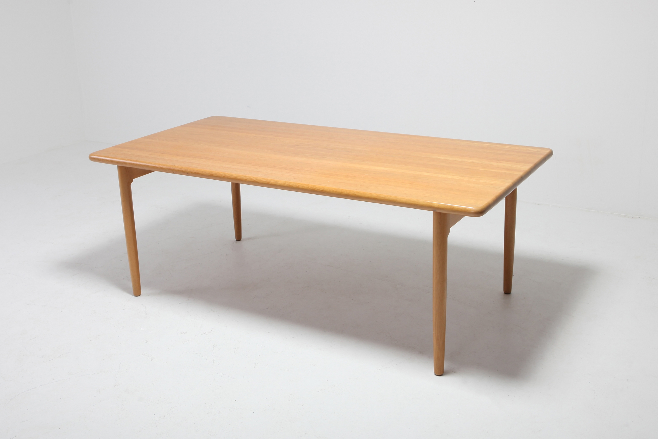 Scandinavian Modern Dining Table in Oak by N.0. Möller for J.L. Moller - 1970s