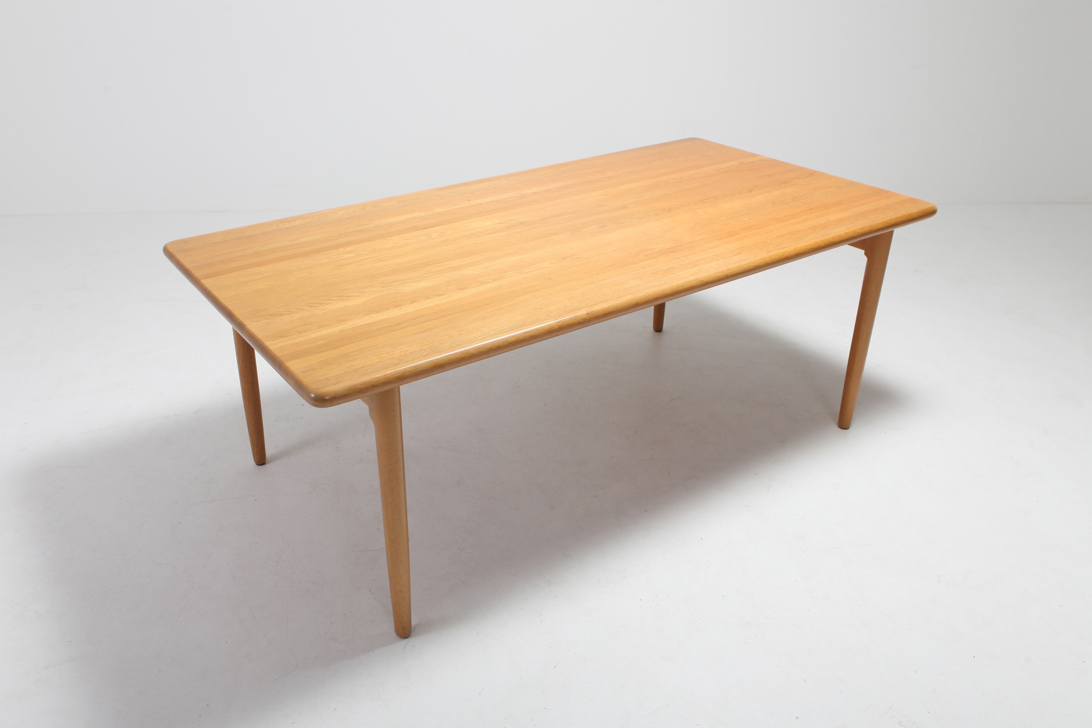 Scandinavian Modern Dining Table in Oak by N.0. Möller for J.L. Moller - 1970s