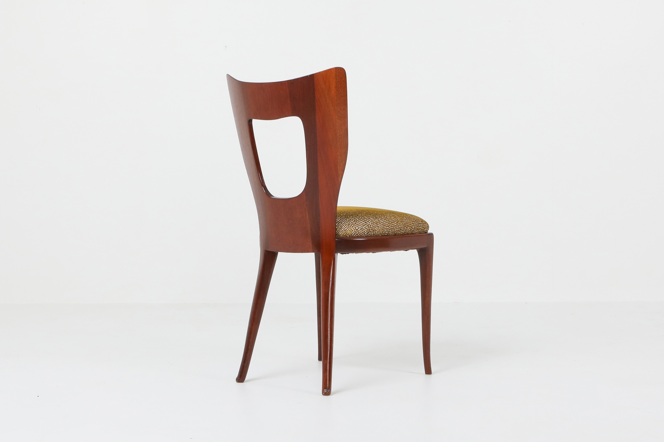 Osvaldo Borsani Dining Chairs in Mahogany - 1950s