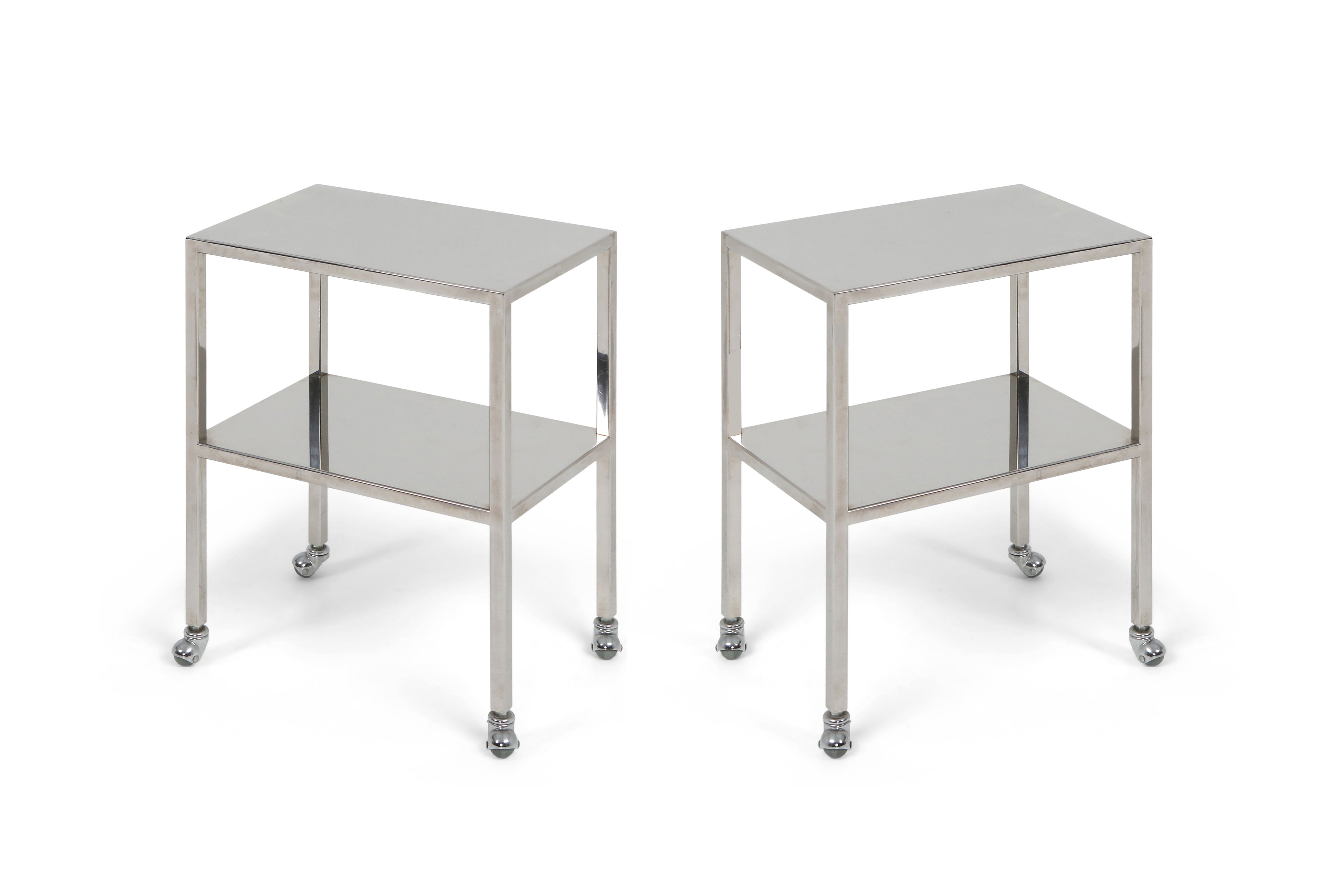 Industrial Chrome Trolley by Philippe Starck - 1990s