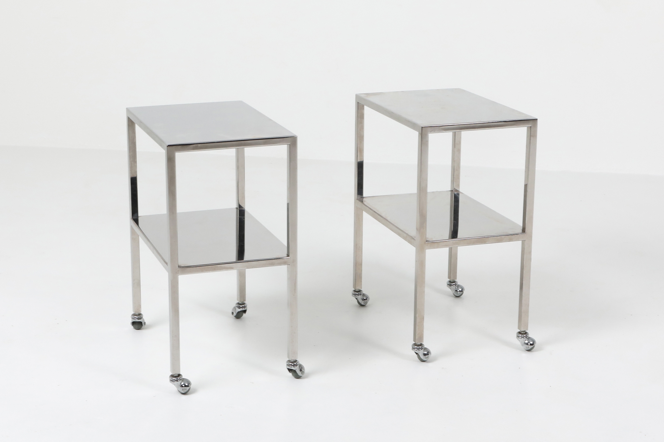 Industrial Chrome Trolley by Philippe Starck - 1990s