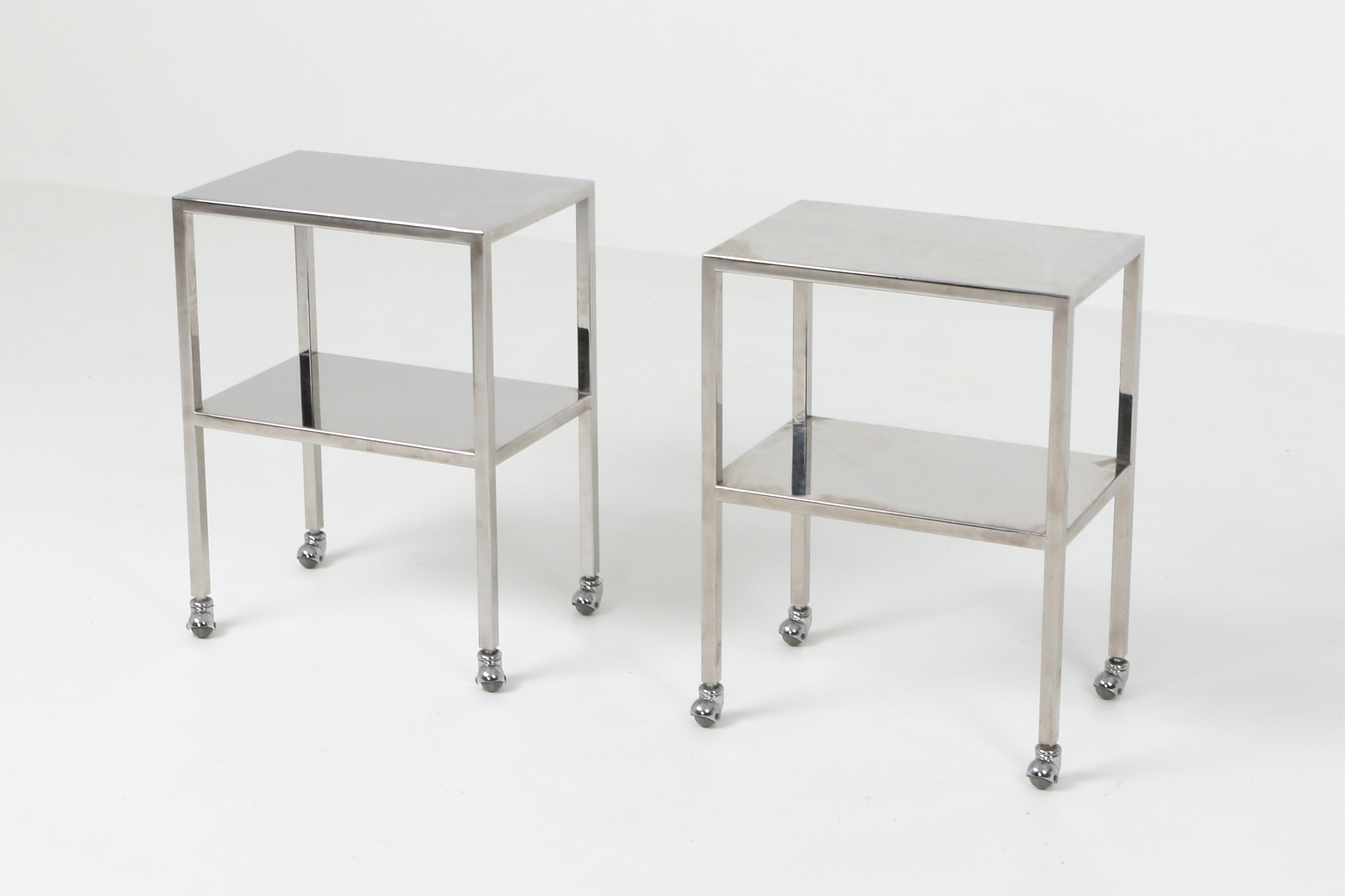 Industrial Chrome Trolley by Philippe Starck - 1990s