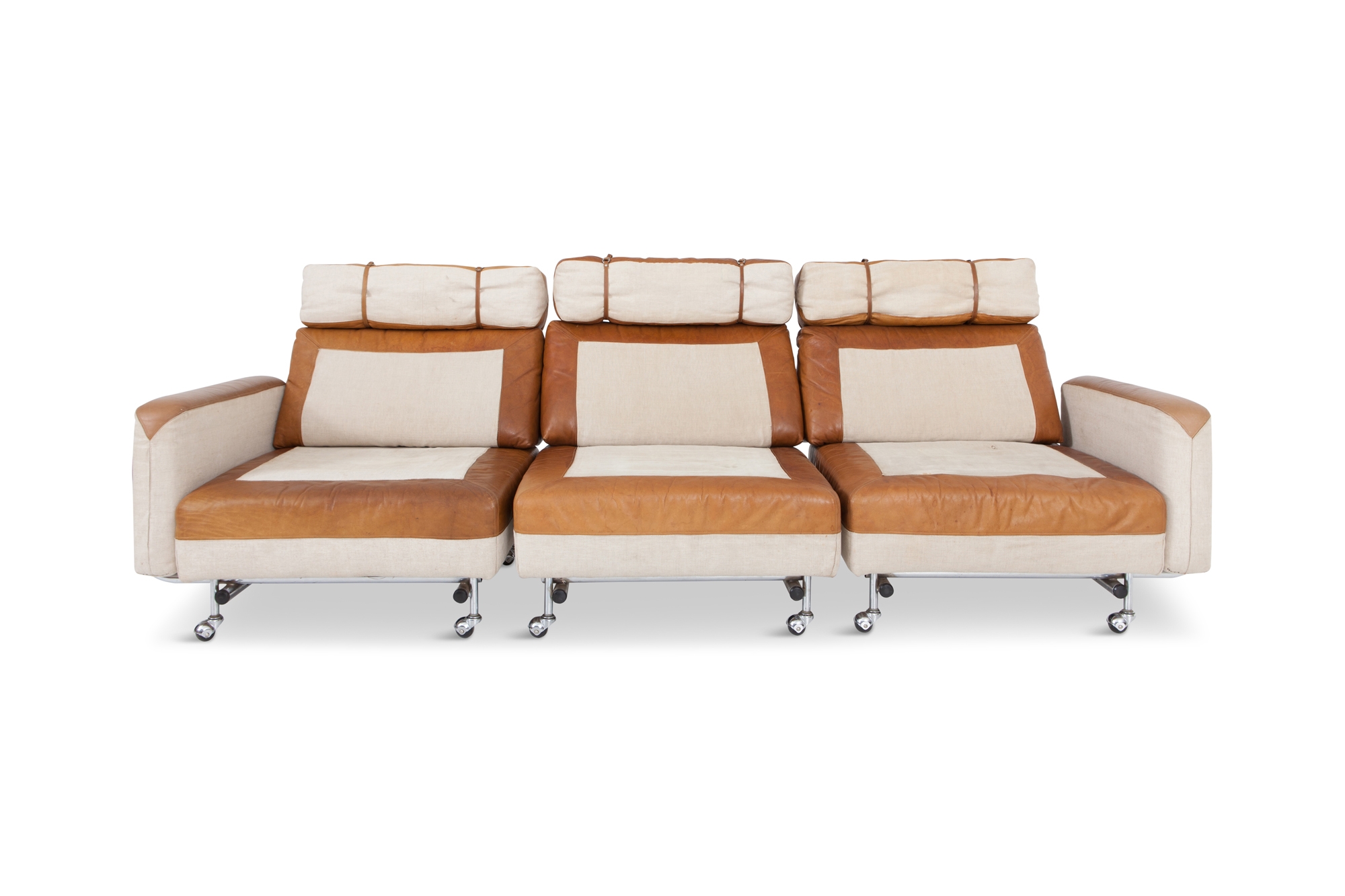 Space Age Modular Sofa in Original Upholstery - 1960s