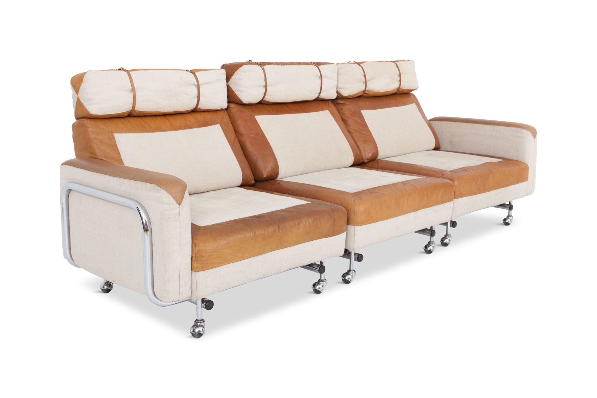 Space Age Modular Sofa in Original Upholstery - 1960s