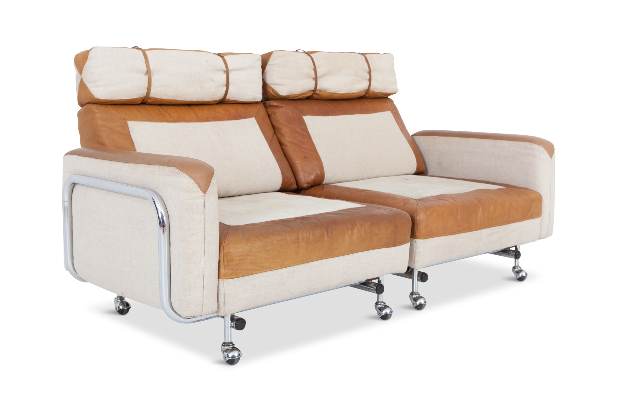 Space Age Modular Sofa in Original Upholstery - 1960s