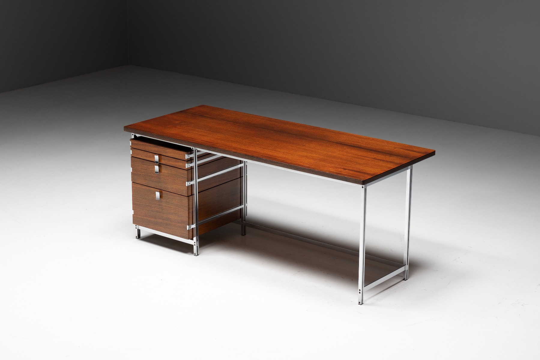 Executive Desk by Jules Wabbes for Mobilier Universel - 1950s