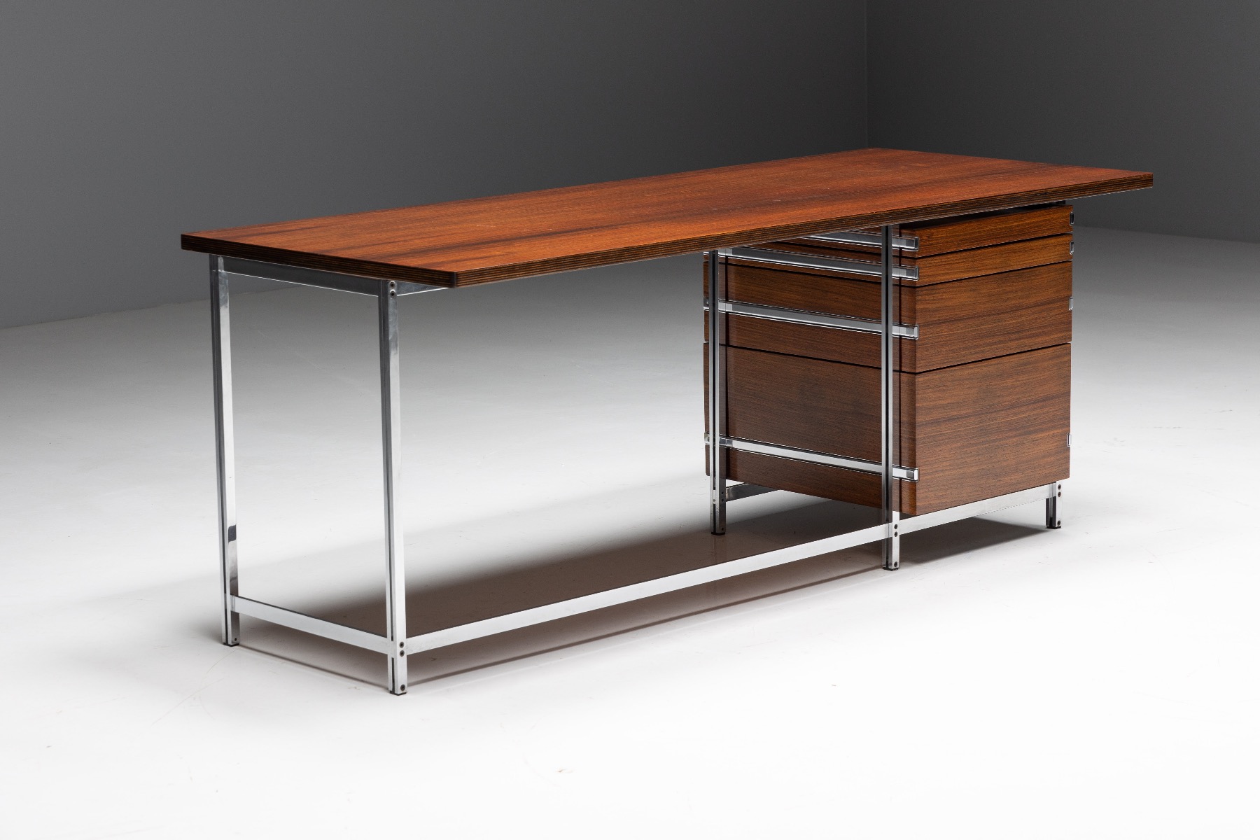 Executive Desk by Jules Wabbes for Mobilier Universel - 1950s