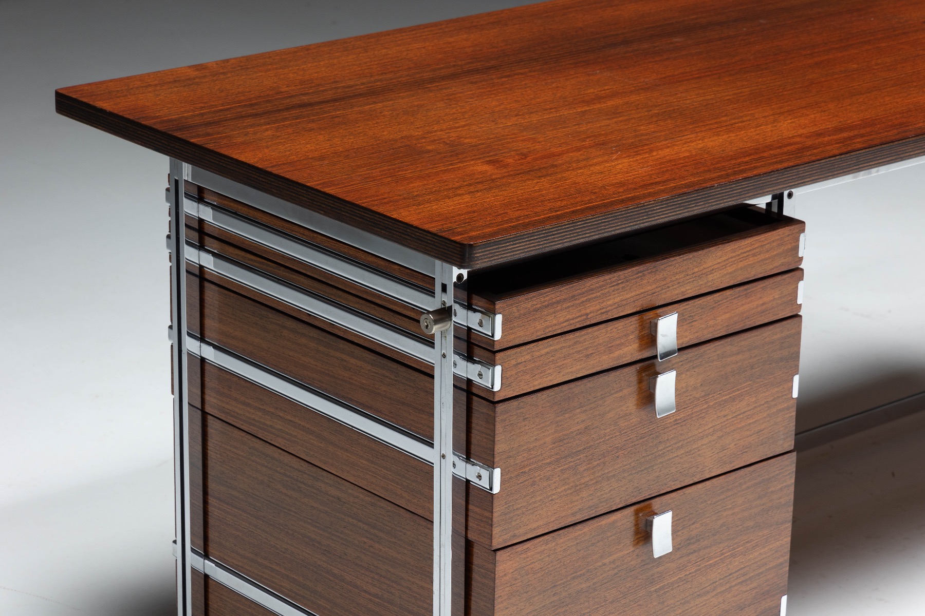 Executive Desk by Jules Wabbes for Mobilier Universel - 1950s