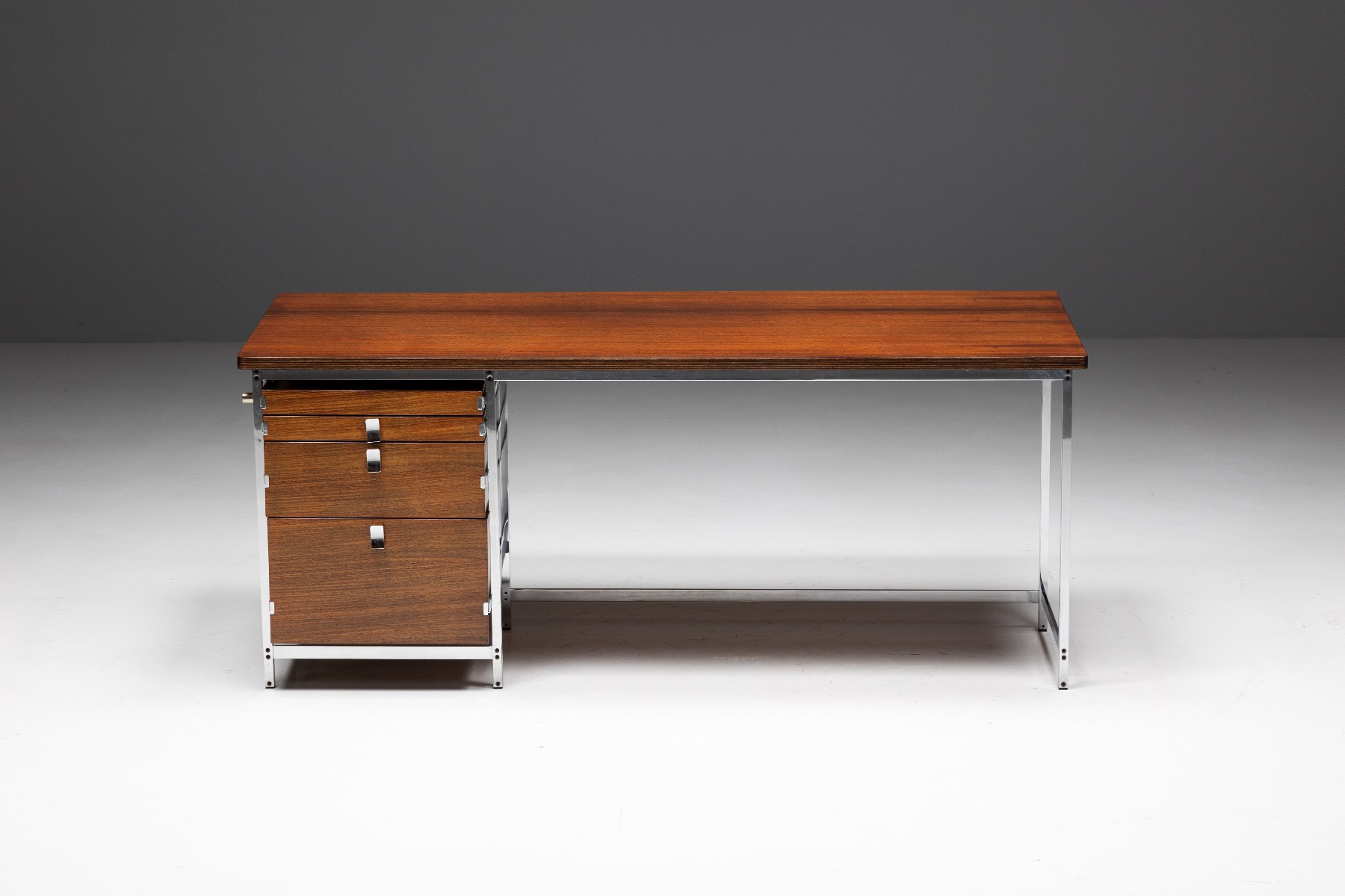 Executive Desk by Jules Wabbes for Mobilier Universel - 1950s
