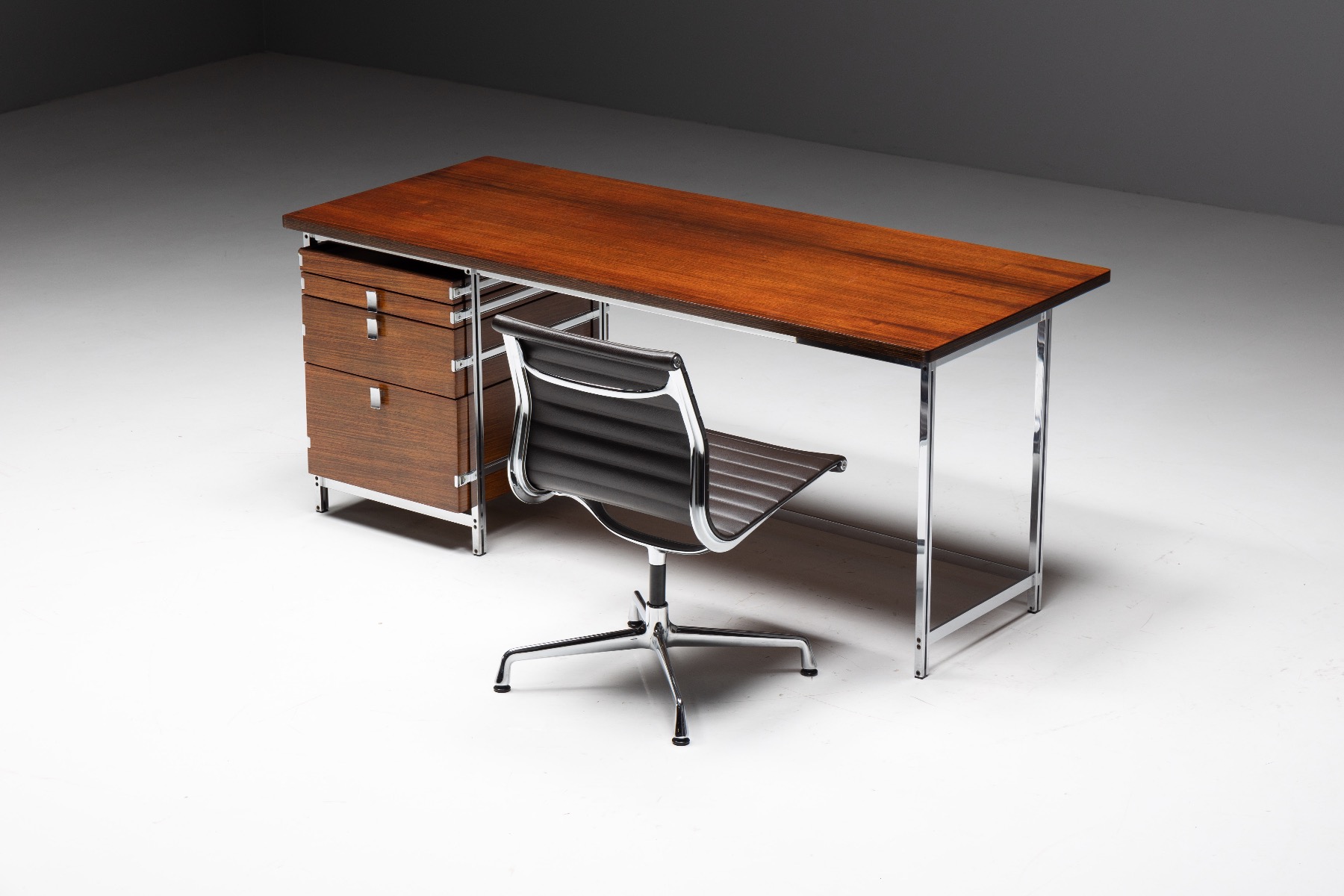 Executive Desk by Jules Wabbes for Mobilier Universel - 1950s
