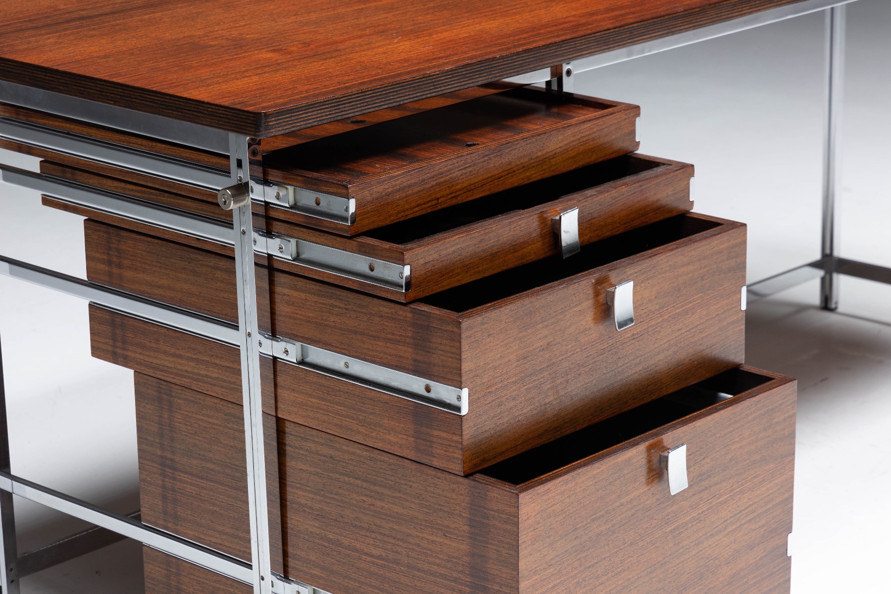 Executive Desk by Jules Wabbes for Mobilier Universel - 1950s