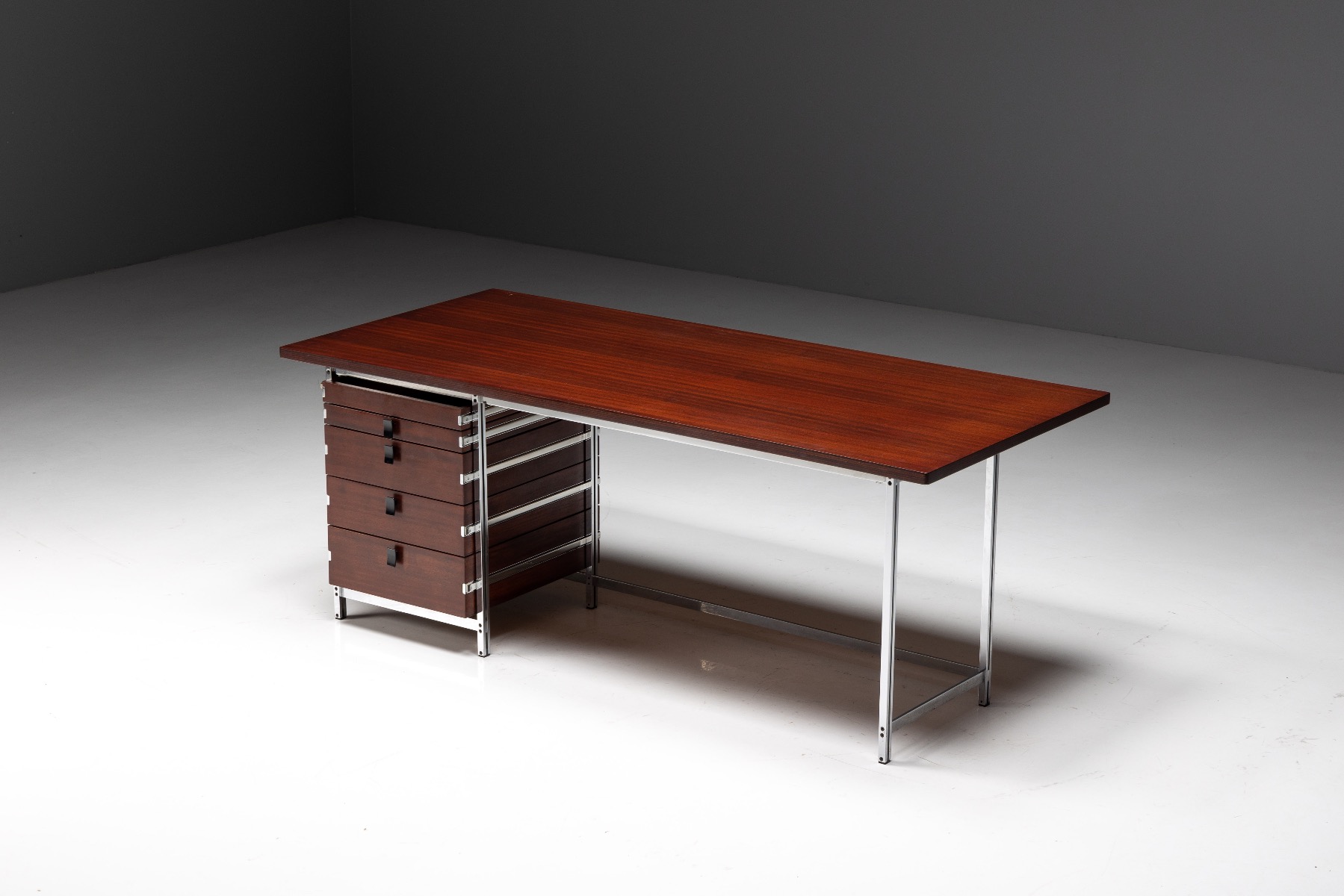Executive Desk by Jules Wabbes for Mobilier Universel - 1950s