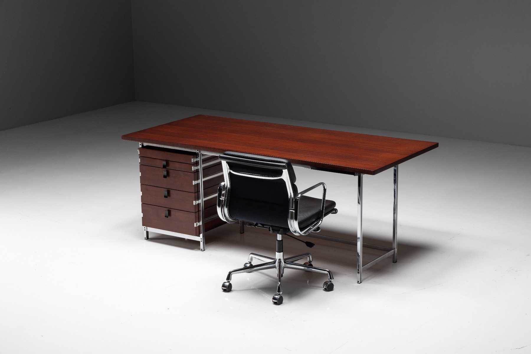 Executive Desk by Jules Wabbes for Mobilier Universel - 1950s