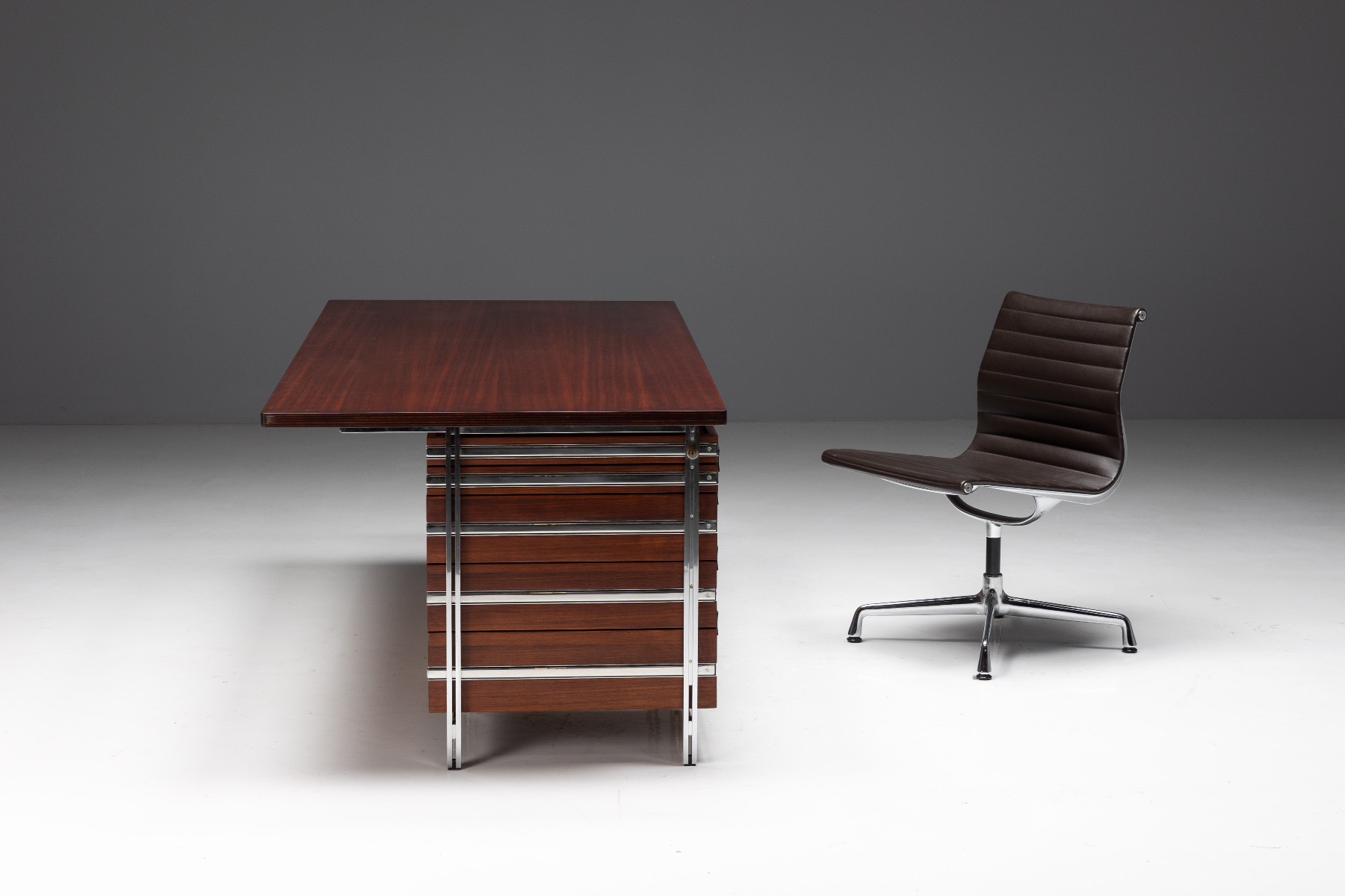 Executive Desk by Jules Wabbes for Mobilier Universel - 1950s