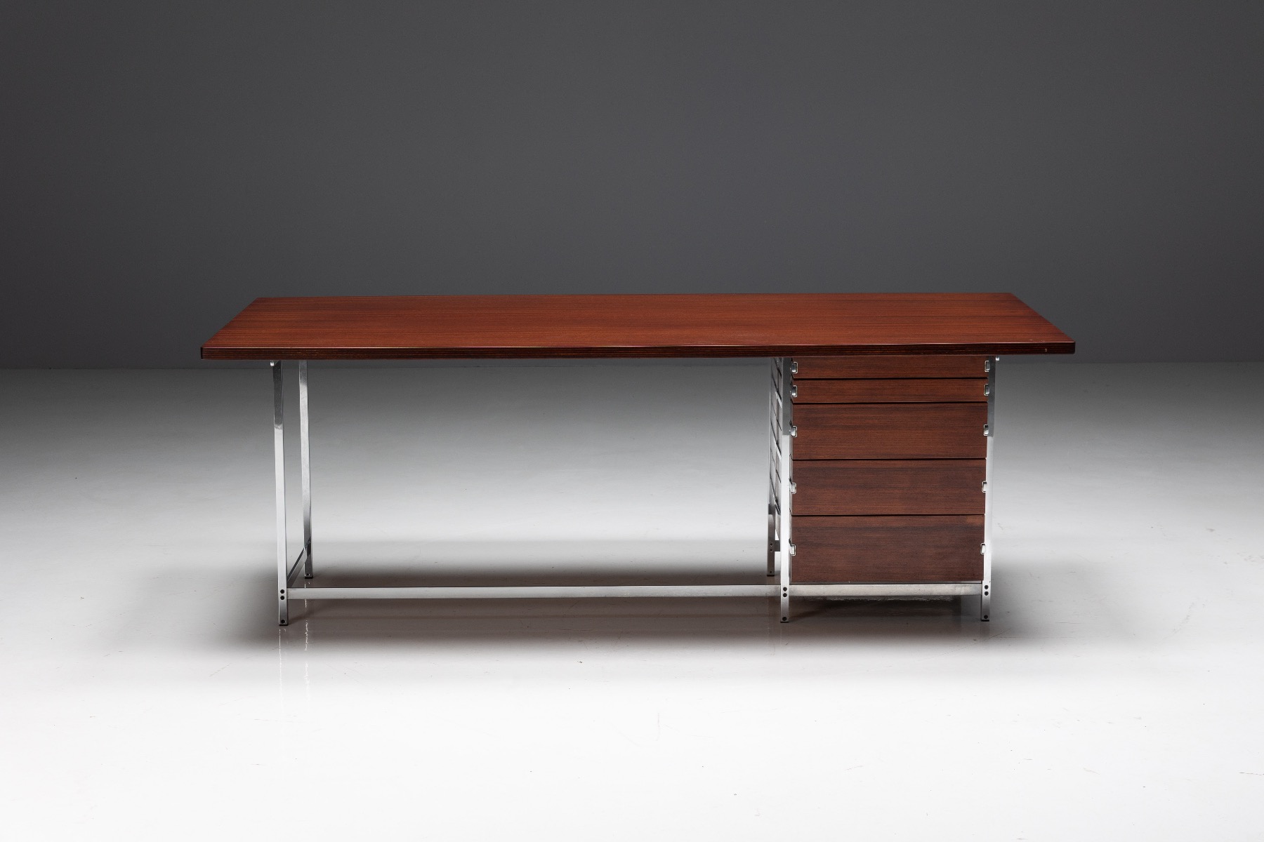 Executive Desk by Jules Wabbes for Mobilier Universel - 1950s