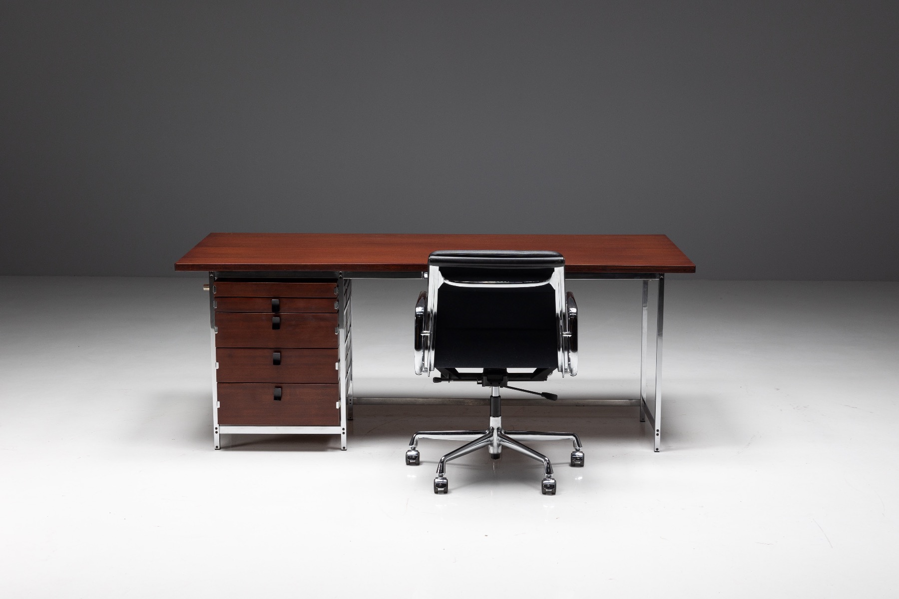 Executive Desk by Jules Wabbes for Mobilier Universel - 1950s