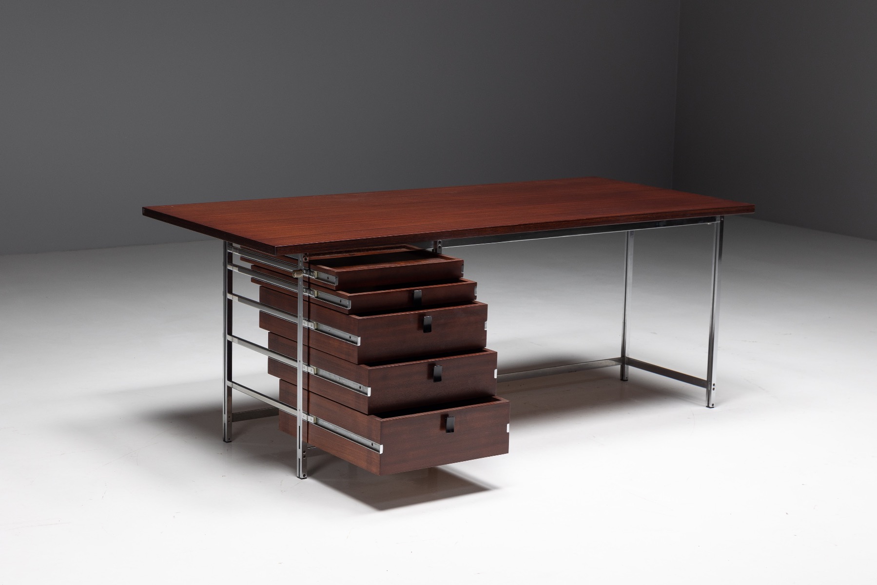 Executive Desk by Jules Wabbes for Mobilier Universel - 1950s