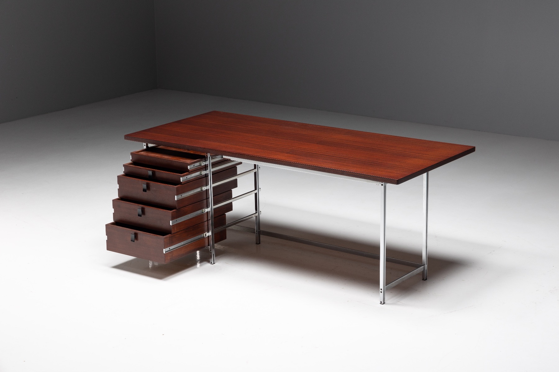 Executive Desk by Jules Wabbes for Mobilier Universel - 1950s