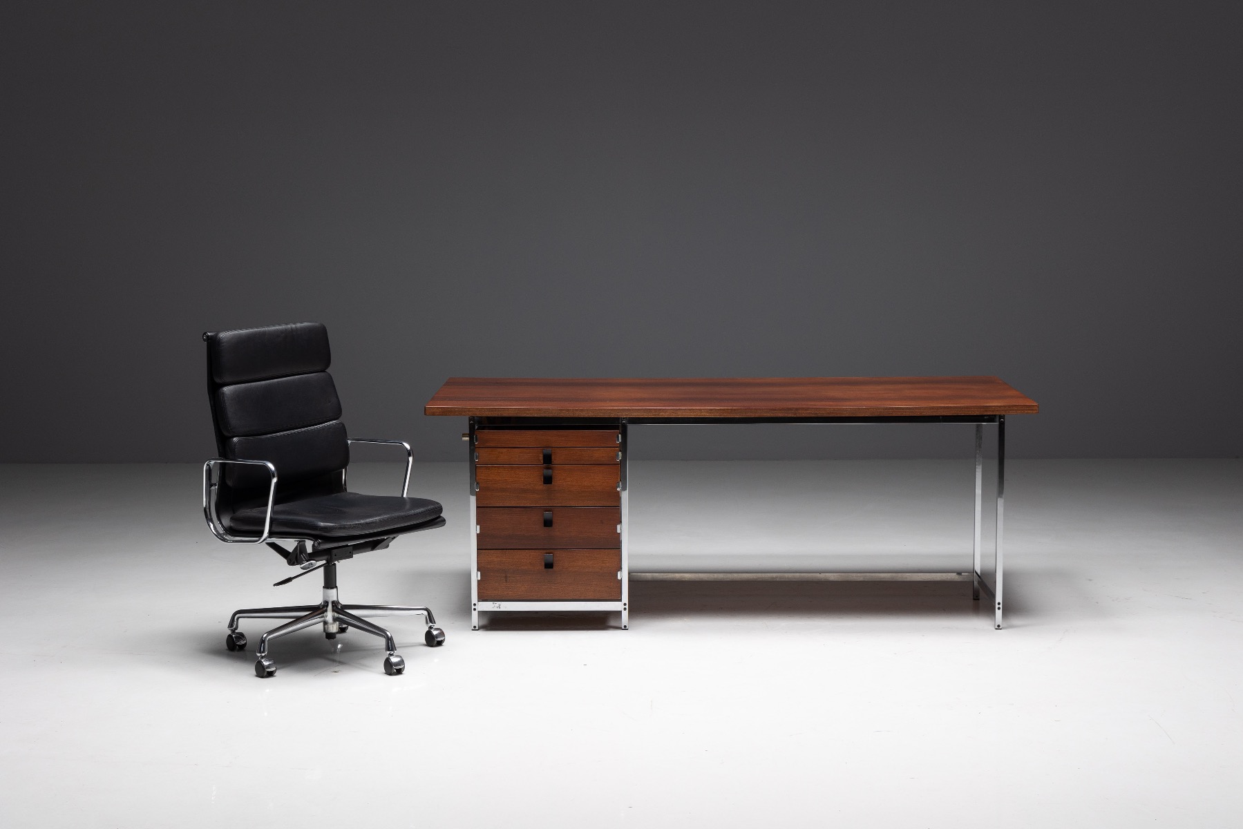 Executive Desk by Jules Wabbes for Mobilier Universel - 1950s